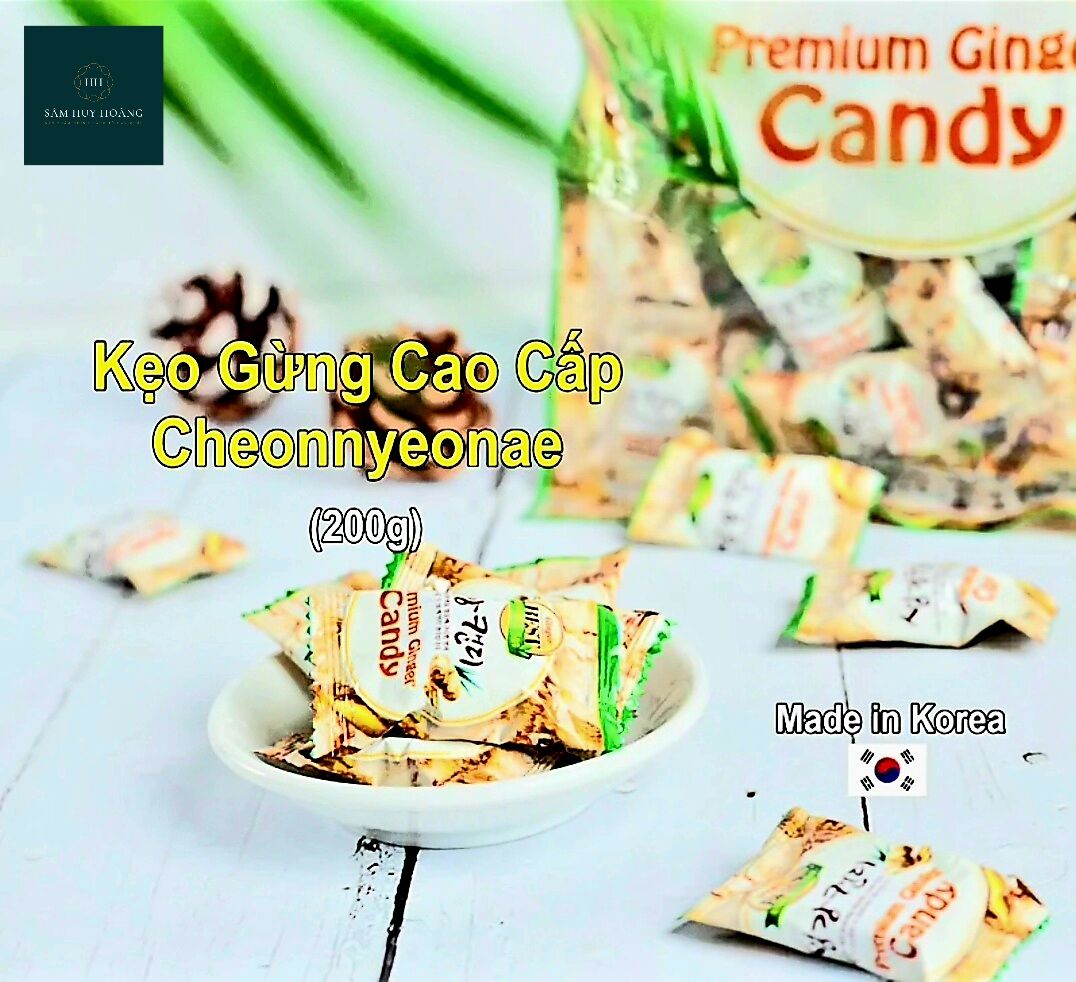 Kẹo Gừng Hàn Quốc (Gói 200G)
