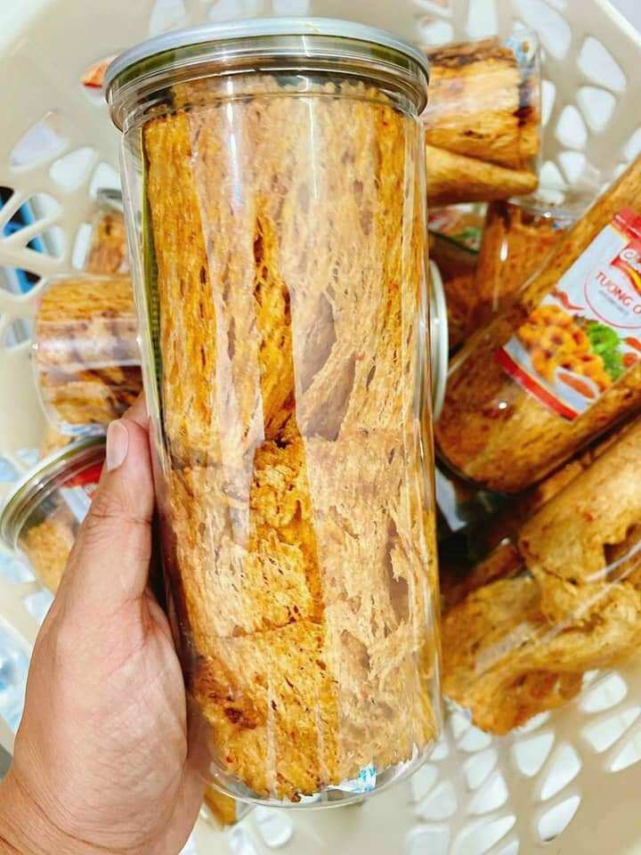 hũ pet - 200g mực cán tẩm vị