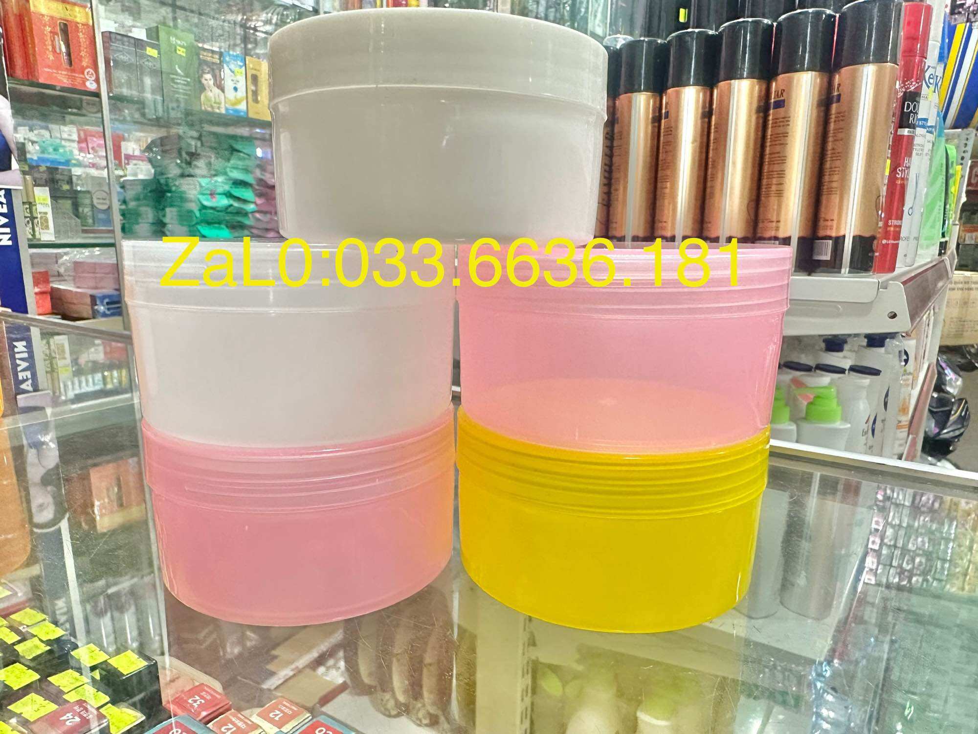 Hủ đựng kem 250g màu ngẫu nhiên xịn xò