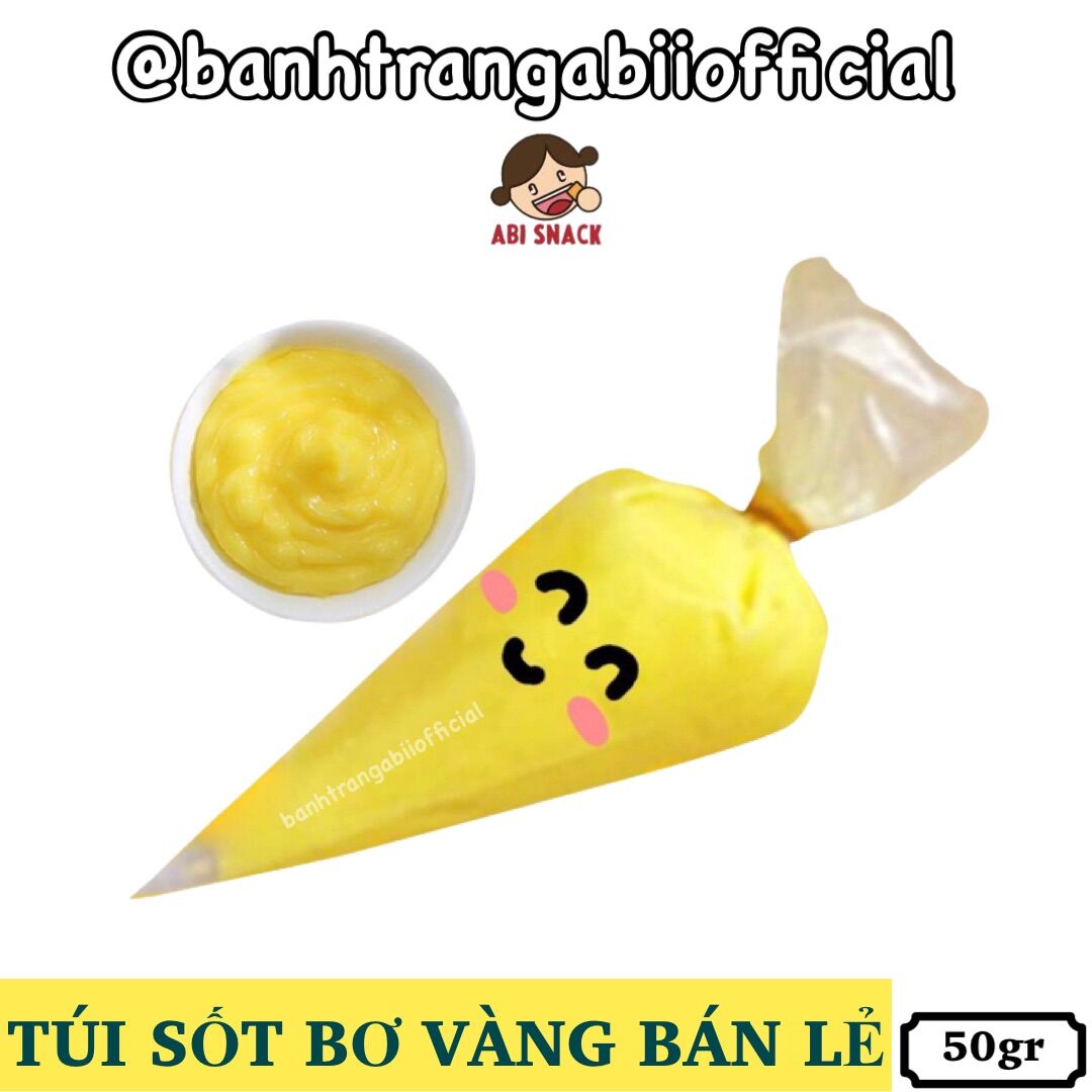 Túi sốt bơ vàng Abi bán lẻ