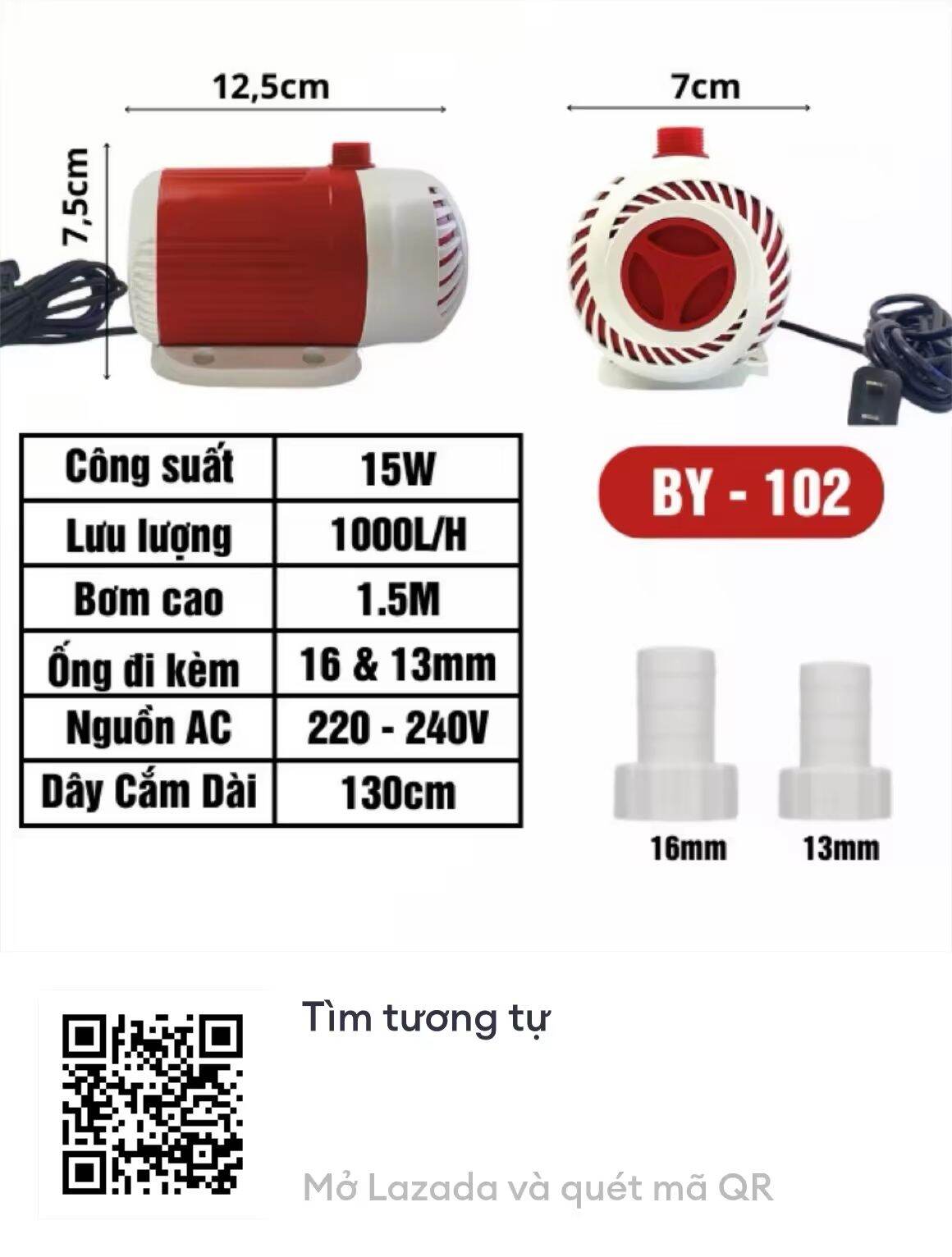 Máy Bơm Bể Cá Baoyu BY 101-102-103-104-105-106-107-108-109 Siêu êm-Cao Câp-Chính Hang-Bảo Hành 2 năm
#máybơmbêca - 2