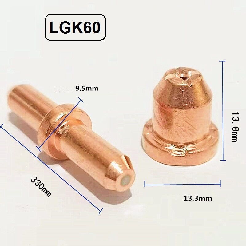 10 bộ - bộ bép cắt plasma lgk60 bằng đồng đỏ- bép cắt klg60