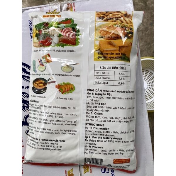 BỘT CHIÊN GIÒN THÀNH PHÁT 1KG