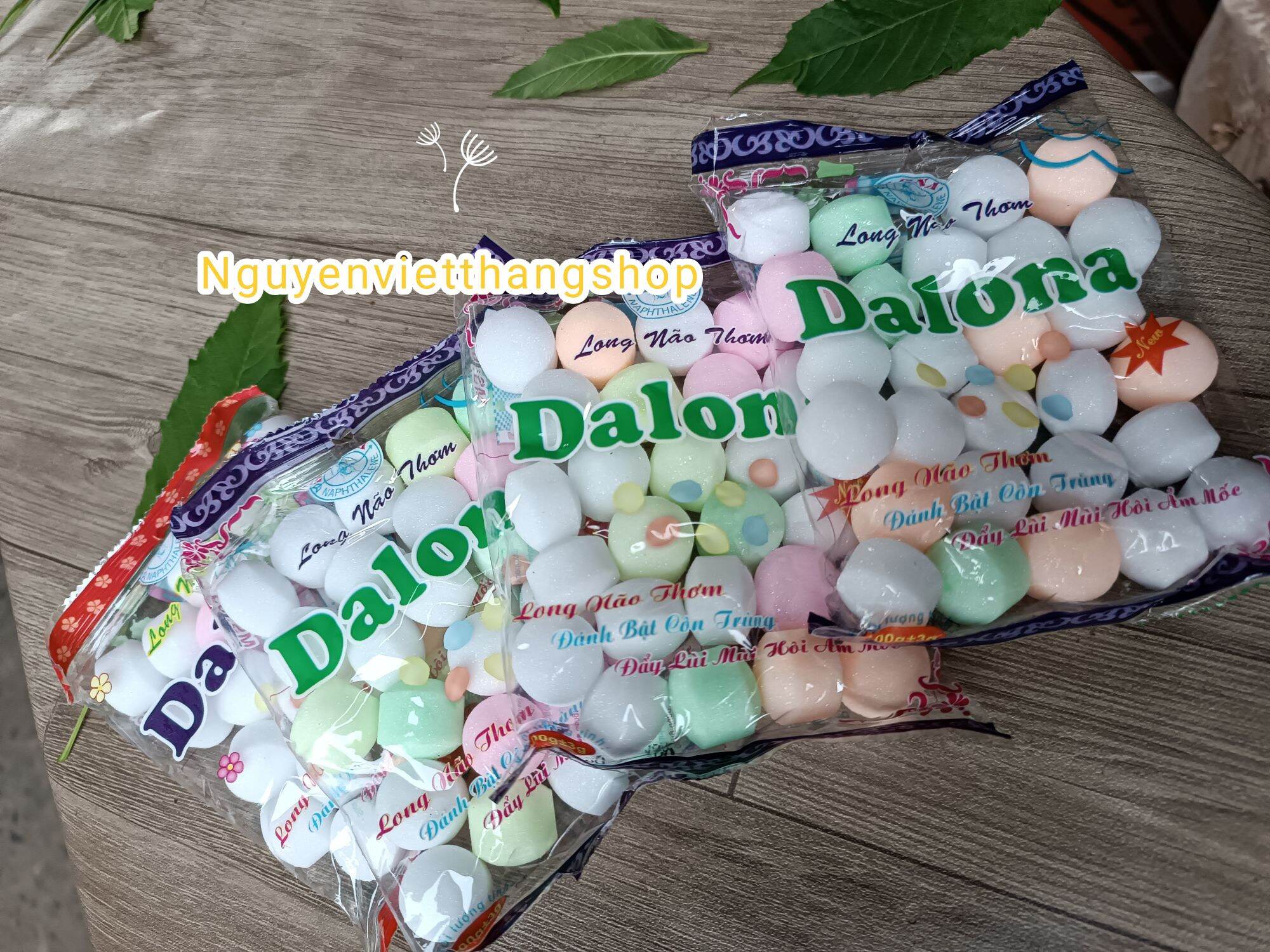 Bịch long não Dalona đuổi gián, chuột hiệu quả khử mùi hôi phòng
