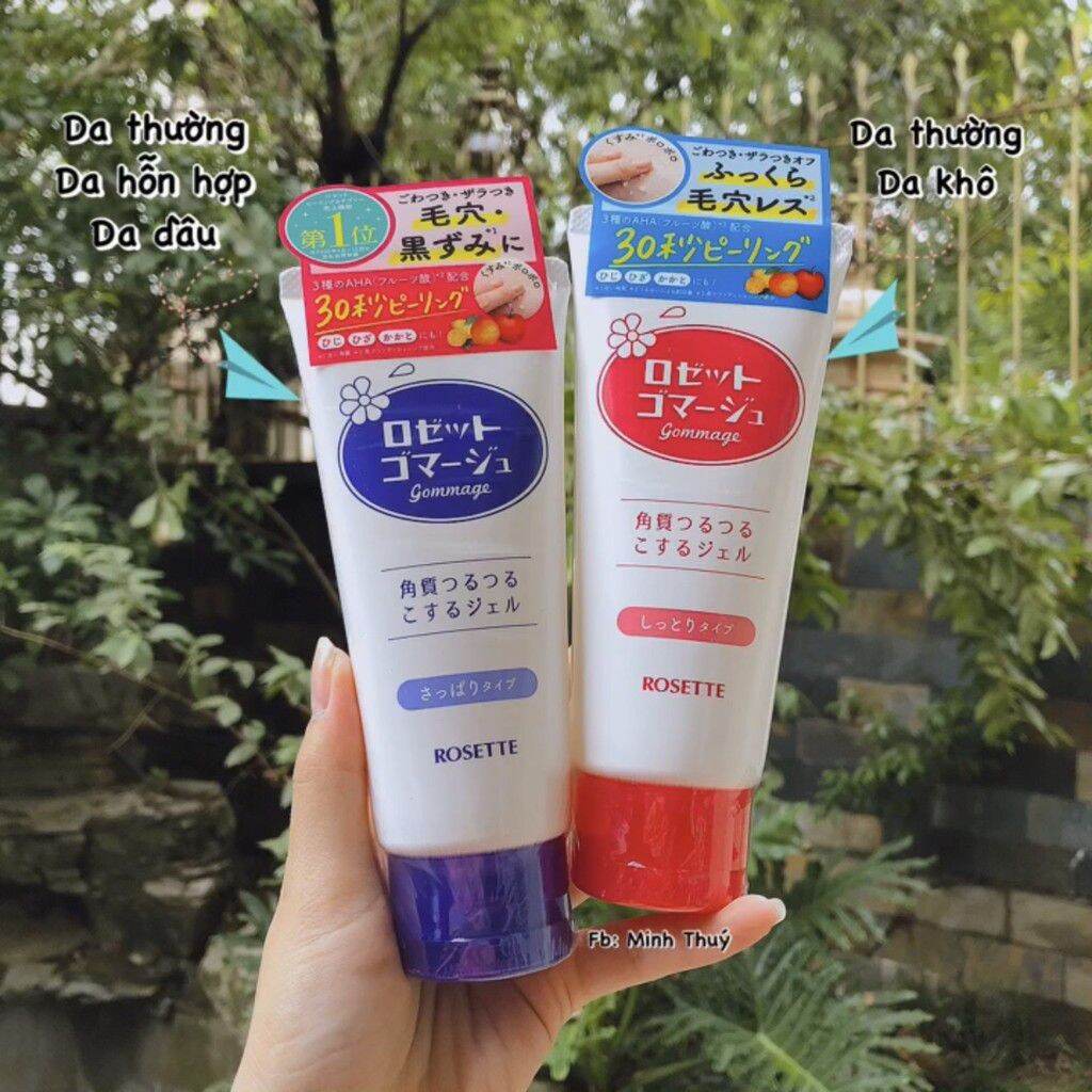 Tẩy da chết rosette số 1 nhật bản mẫu mới