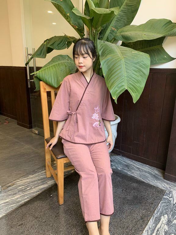 ĐỒ LAM ĐI CHÙA MẪU NỮ XÉO THÊU