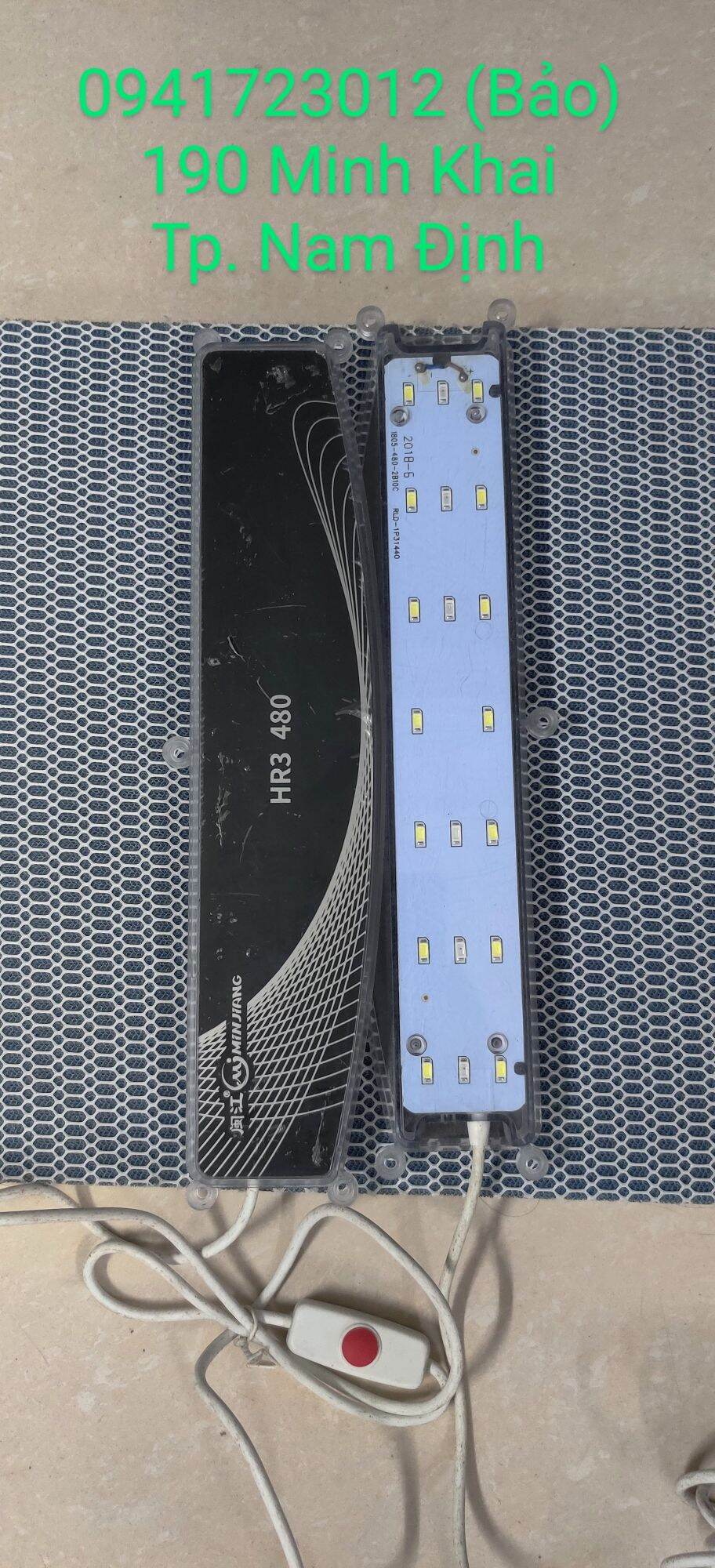 (Xem kỹ mô tả) Đèn led thay thế bể cá Minjiang HR3 380 480 580
