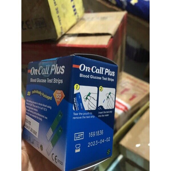 On Call plus _ Que thử đường huyết On Call Plus