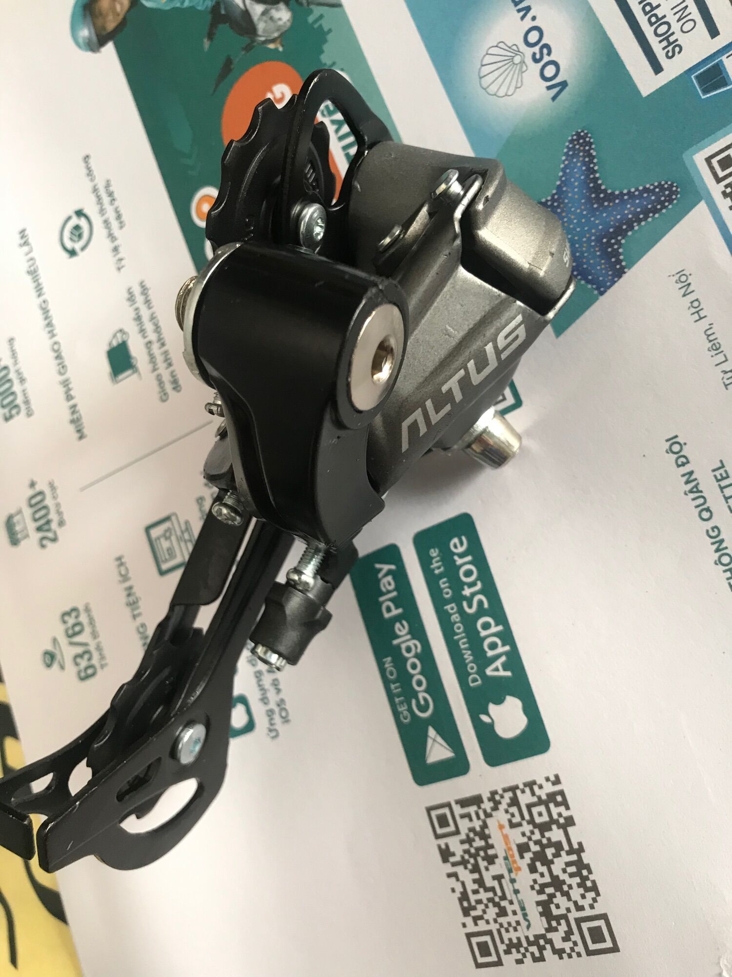 Củ đề shimano 9