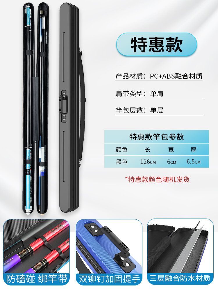 Túi đựng đồ câu cá ốp cứng đa năng túi câu cá chống thấm nước dày dặn túi đựng cần câu có thể xách tay kiểu nhẹ tiện dụng túi đựng đồ câu