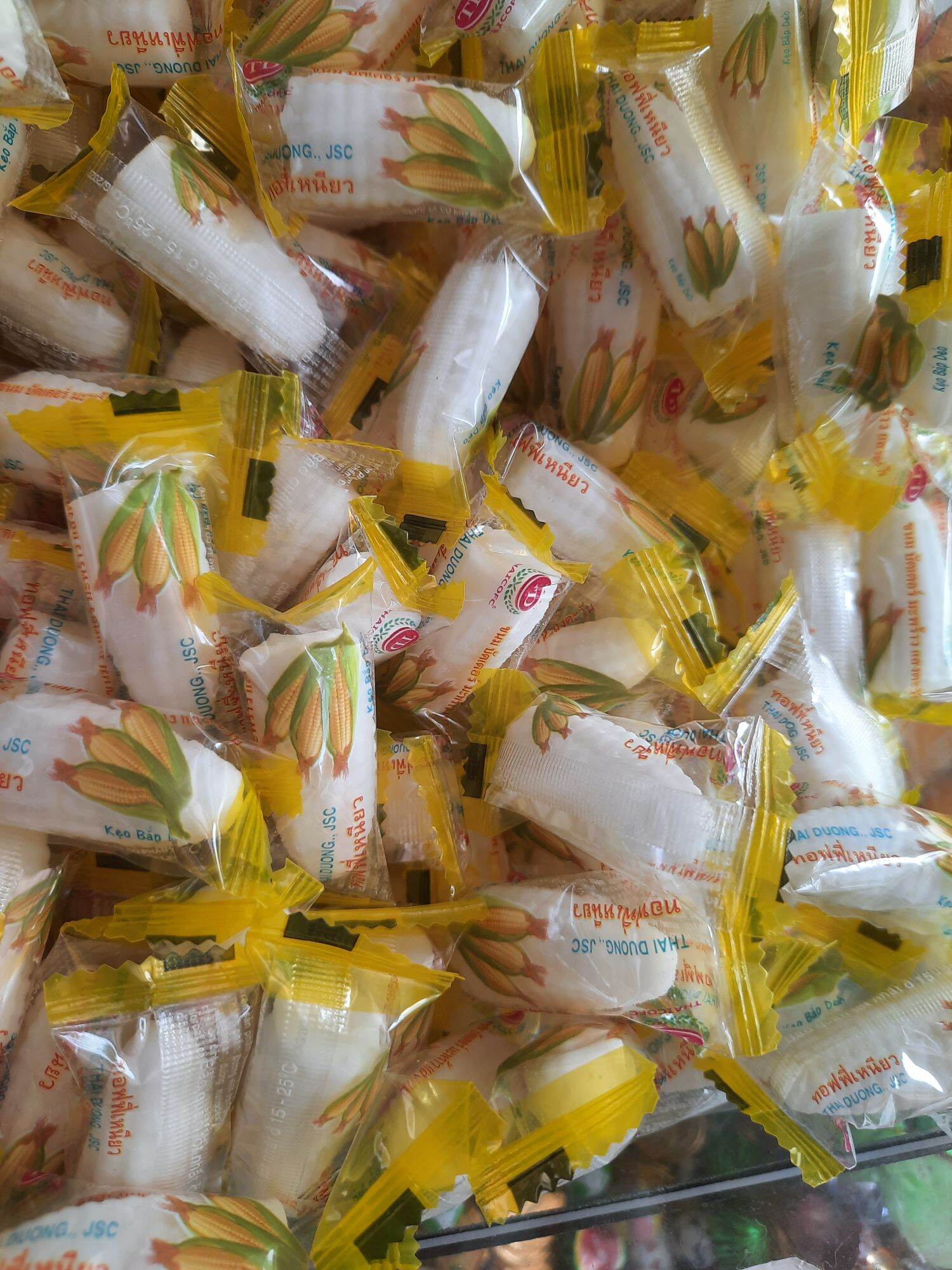 kẹo bắp dẻo Thái Dương gói 1 kg