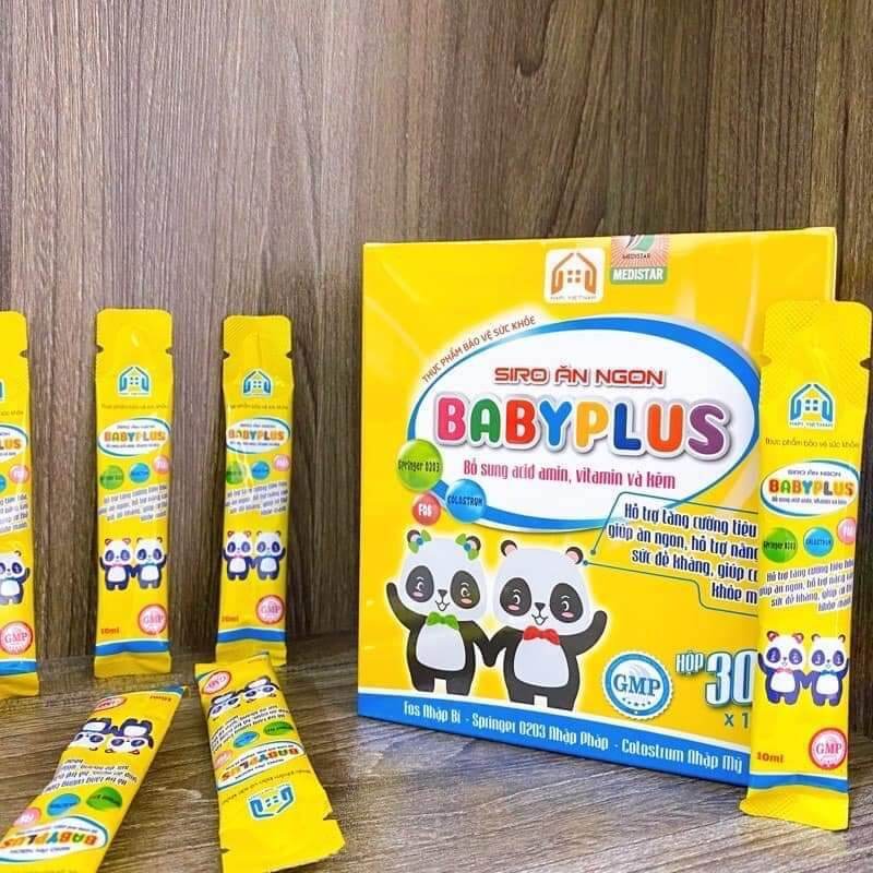 SIRO ĂN NGON BABYPLUS HỘP 30 GÓI
