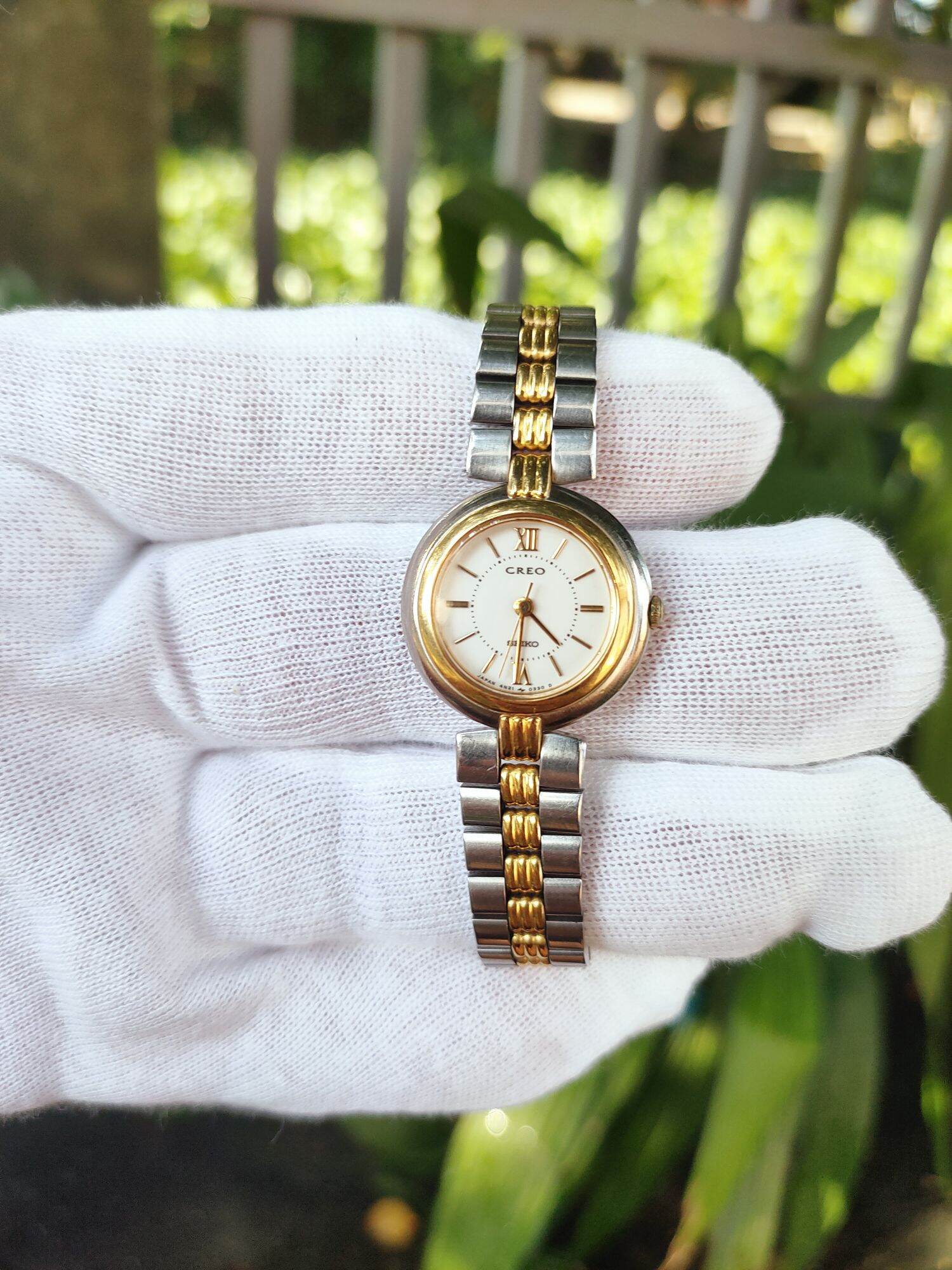 Đồng hồ nữ Seiko , lắc siêu đẹp, size 24mm, dây khóa zin đẹp, độ mới 99%