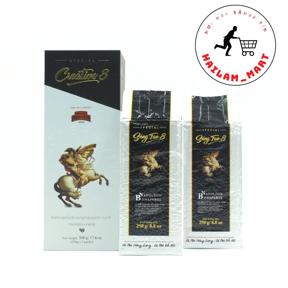 Cà phê sáng tạo 8 trung nguyên 500 gram