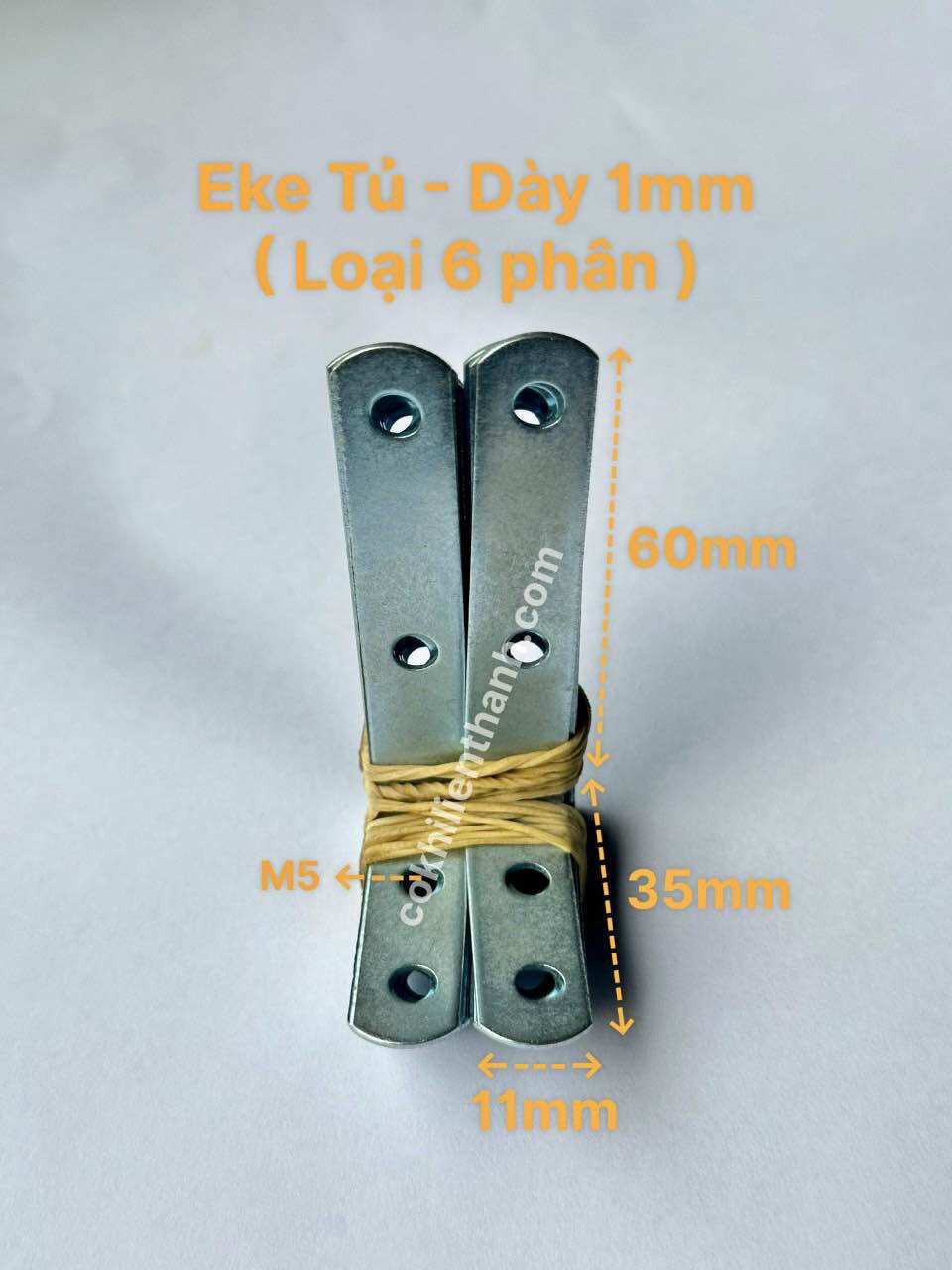 Ke góc vuông L - ke góc tủ L ( combo 100 cái )