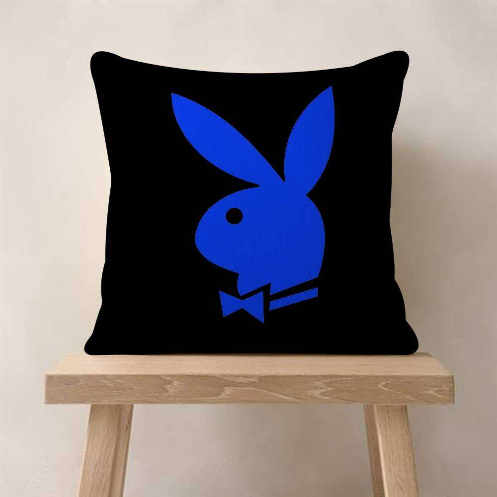 P-Playboy Thương Hiệu Cao Cấp Vỏ Gối Đệm Polyester/Bông Thiết Kế In Hình Cho Gia Đình Khách Sạn Bệnh Viện Trang Trí 40x40cm 45x45cm 50x50cm