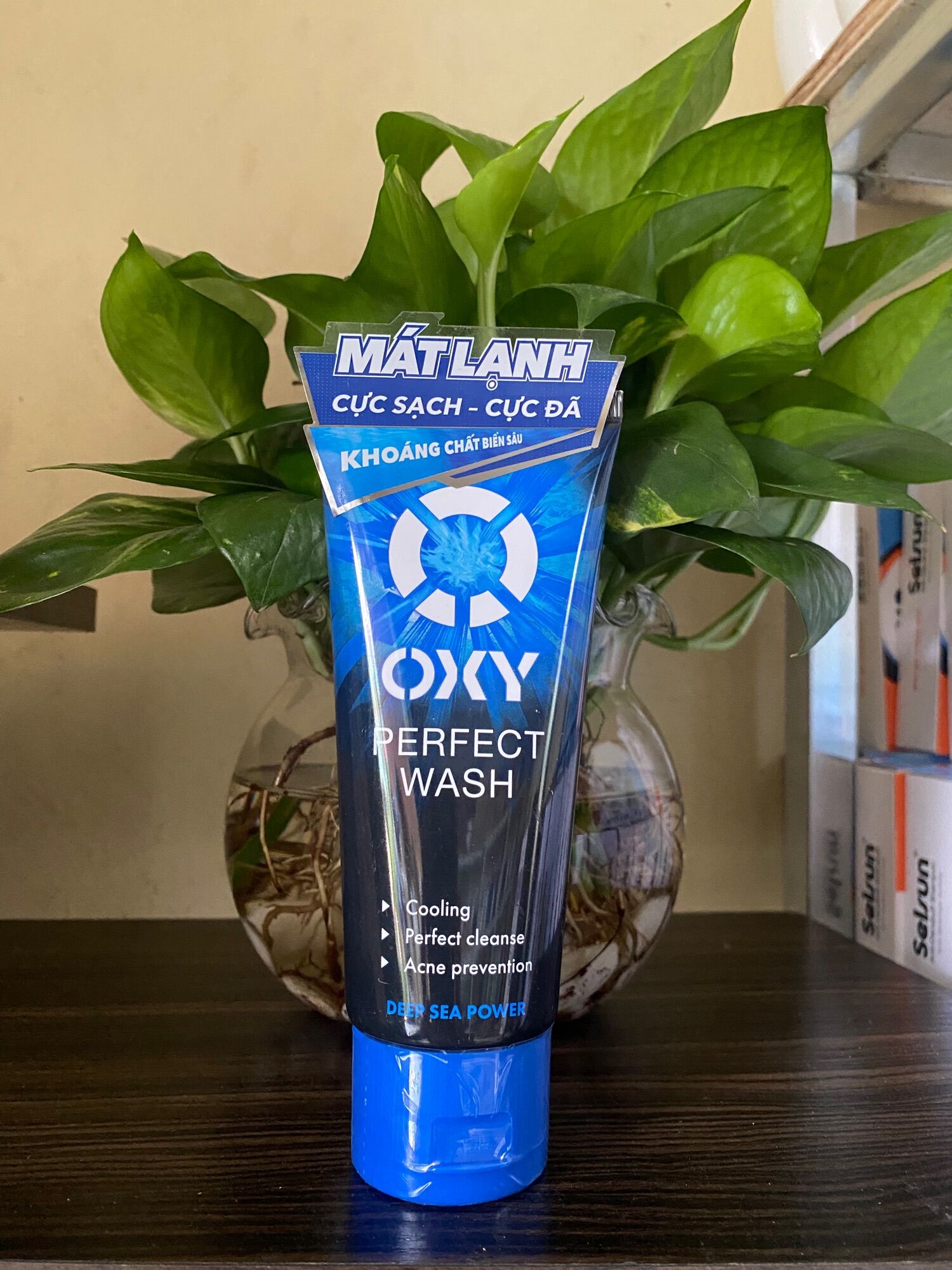 Sữa rửa mặt oxy típ lớn 100g