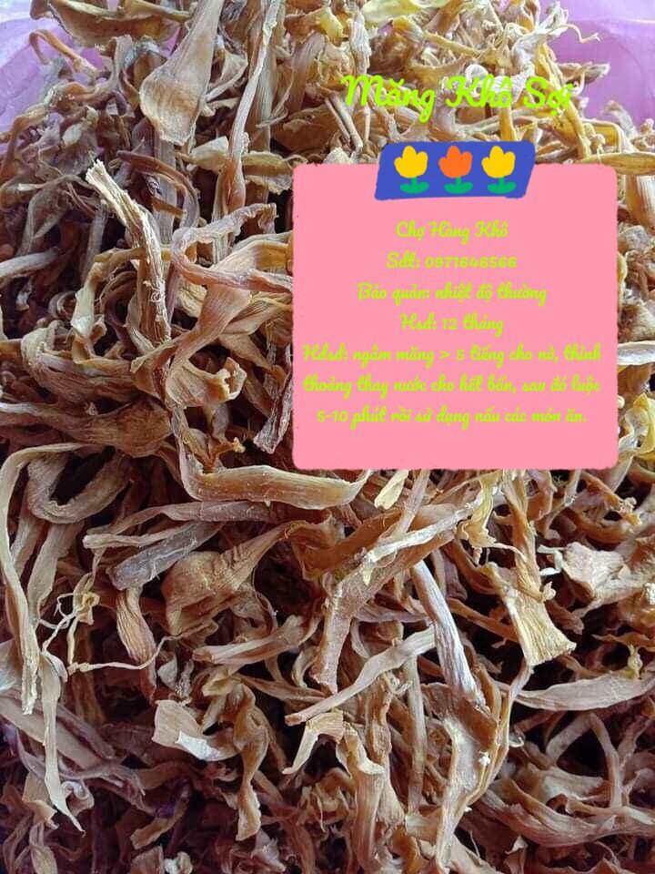 Măng khô sợi tuyên quang