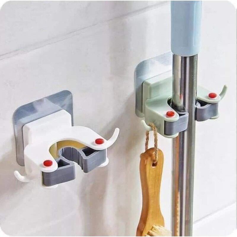 Kẹp chổi dán tường tiện dụng chắc chắn