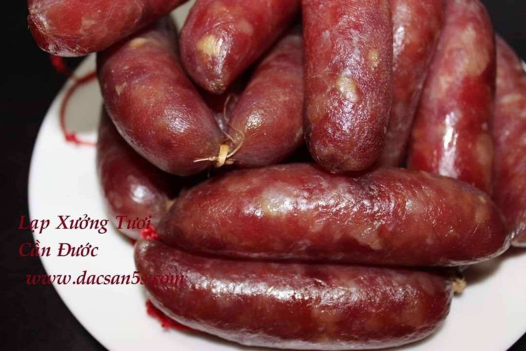 Lạp xưởng tươi cần đước Đặc Sản 5S