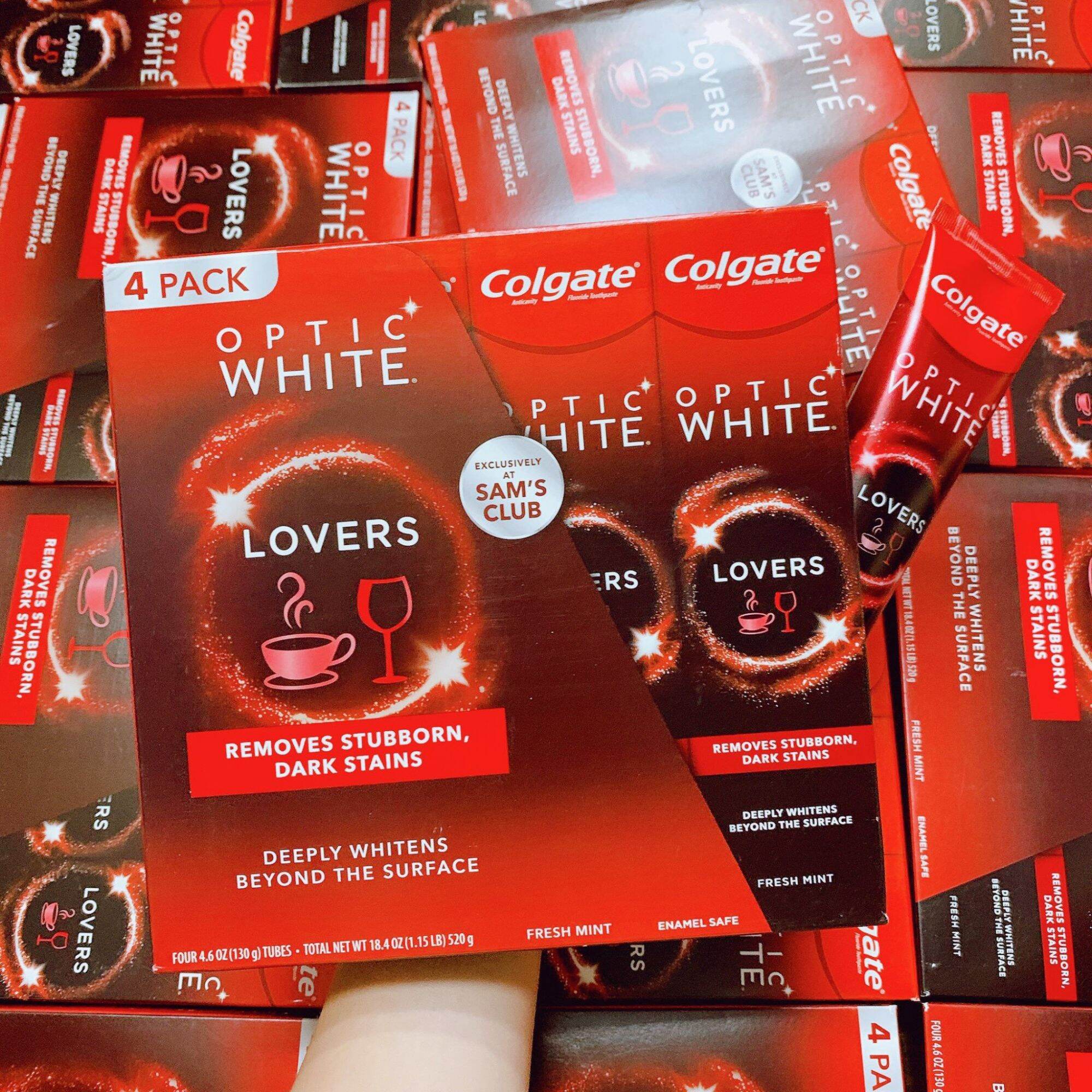 1 tuýp Kem đánh răng Colgate Optic White Renewal (130g) - Hàng Mới