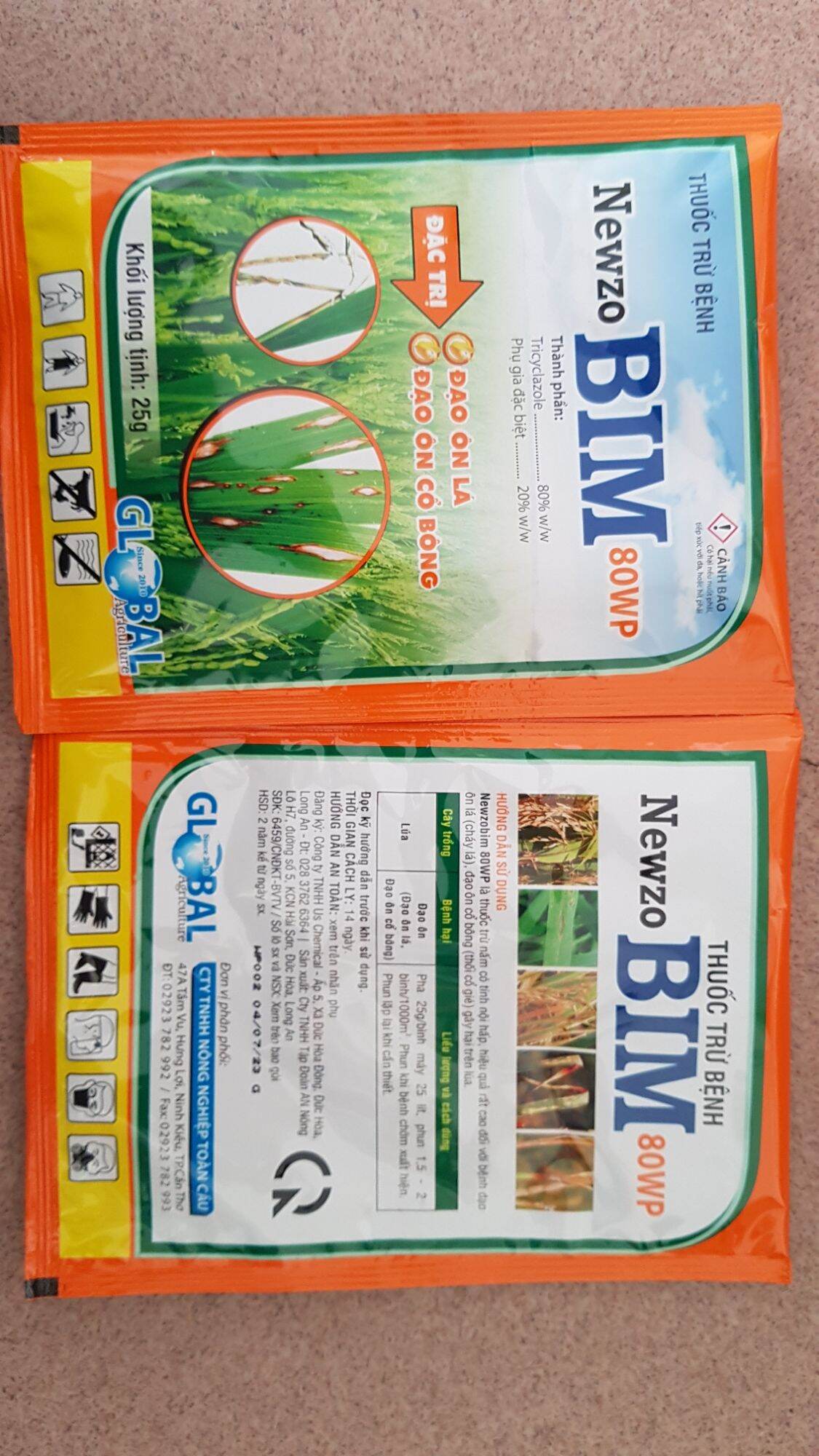 Thuốc trừ bệnh đạo ôn BIM 80WP