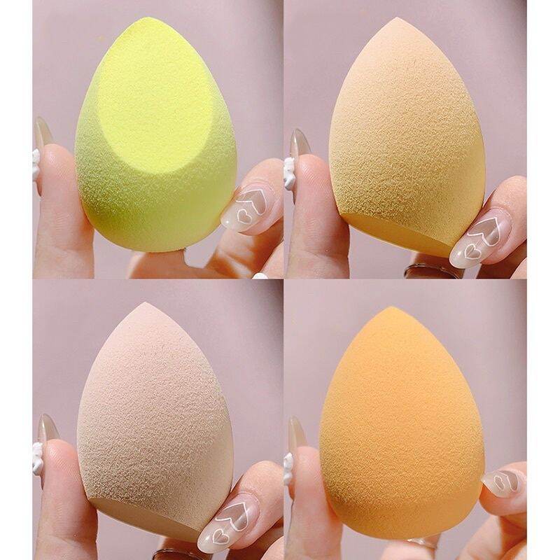 Sét hộp 4 mút trang điểm tán kem nền BB