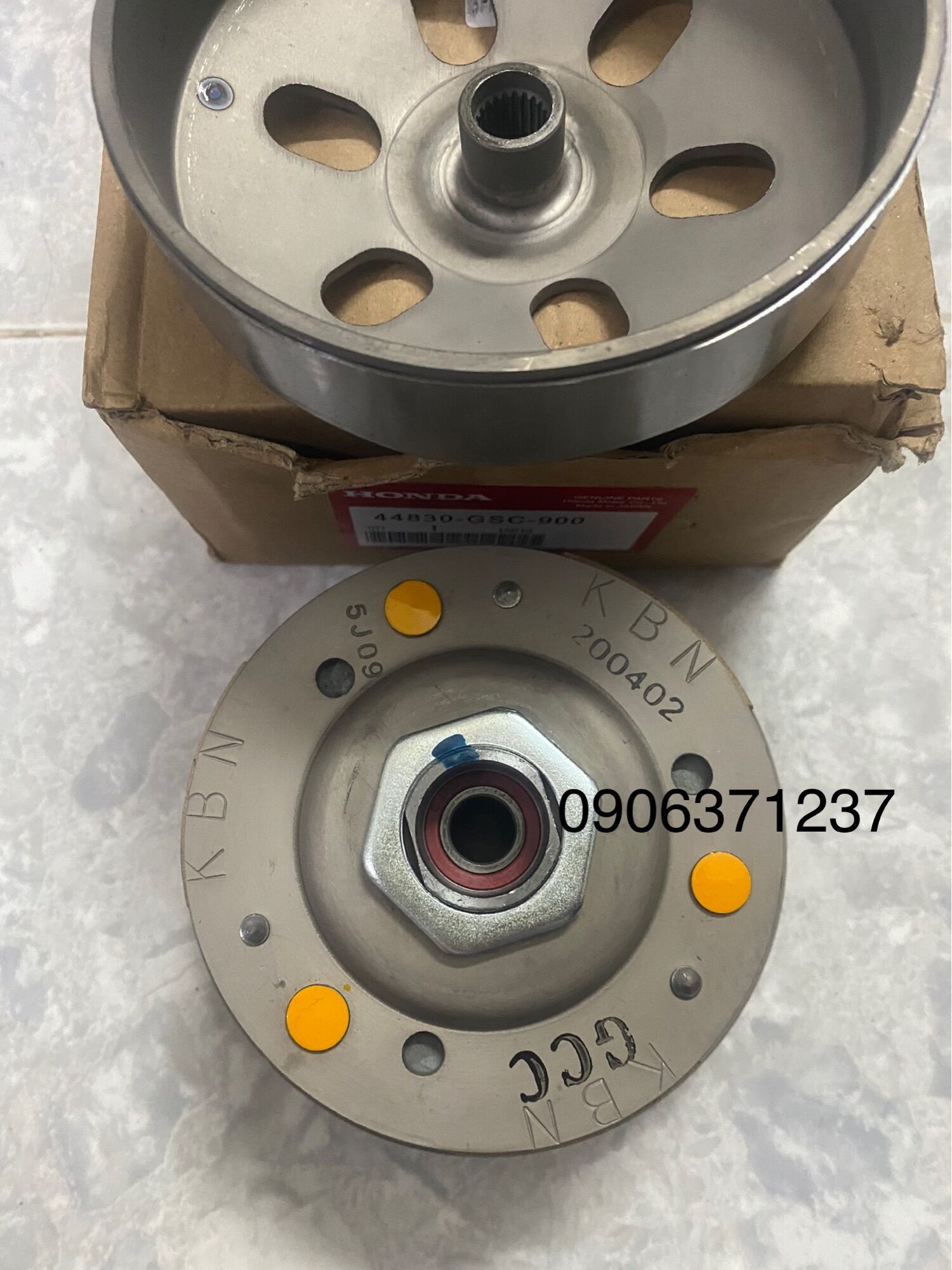 Full bộ nồi sau xe Spacy 100 (Spacy Việt Nam)