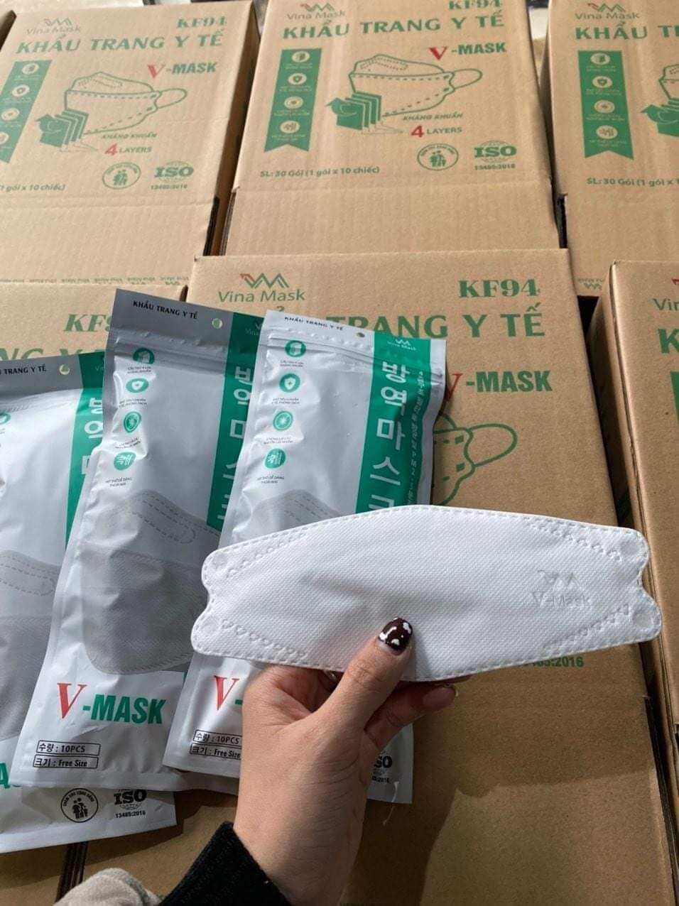 (sele.sale)1 thùng 300c khẩu trang kf94 V- mask