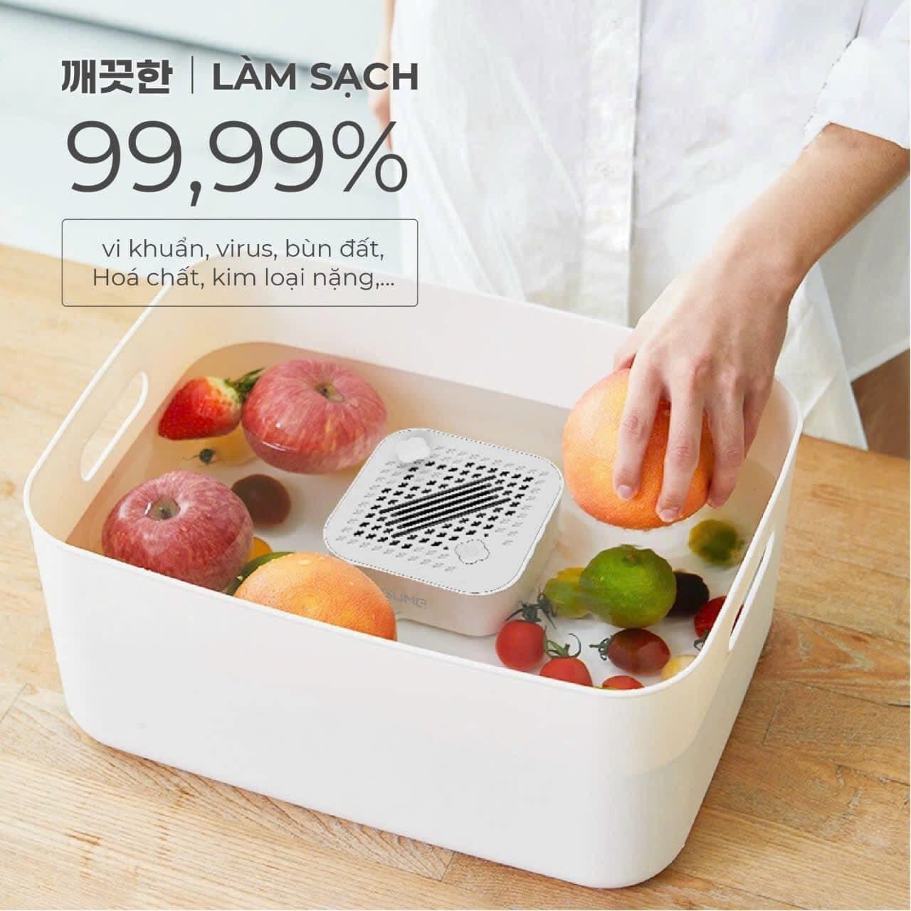 Máy khử khuẩn thực phẩm Gume Hàn Quốc