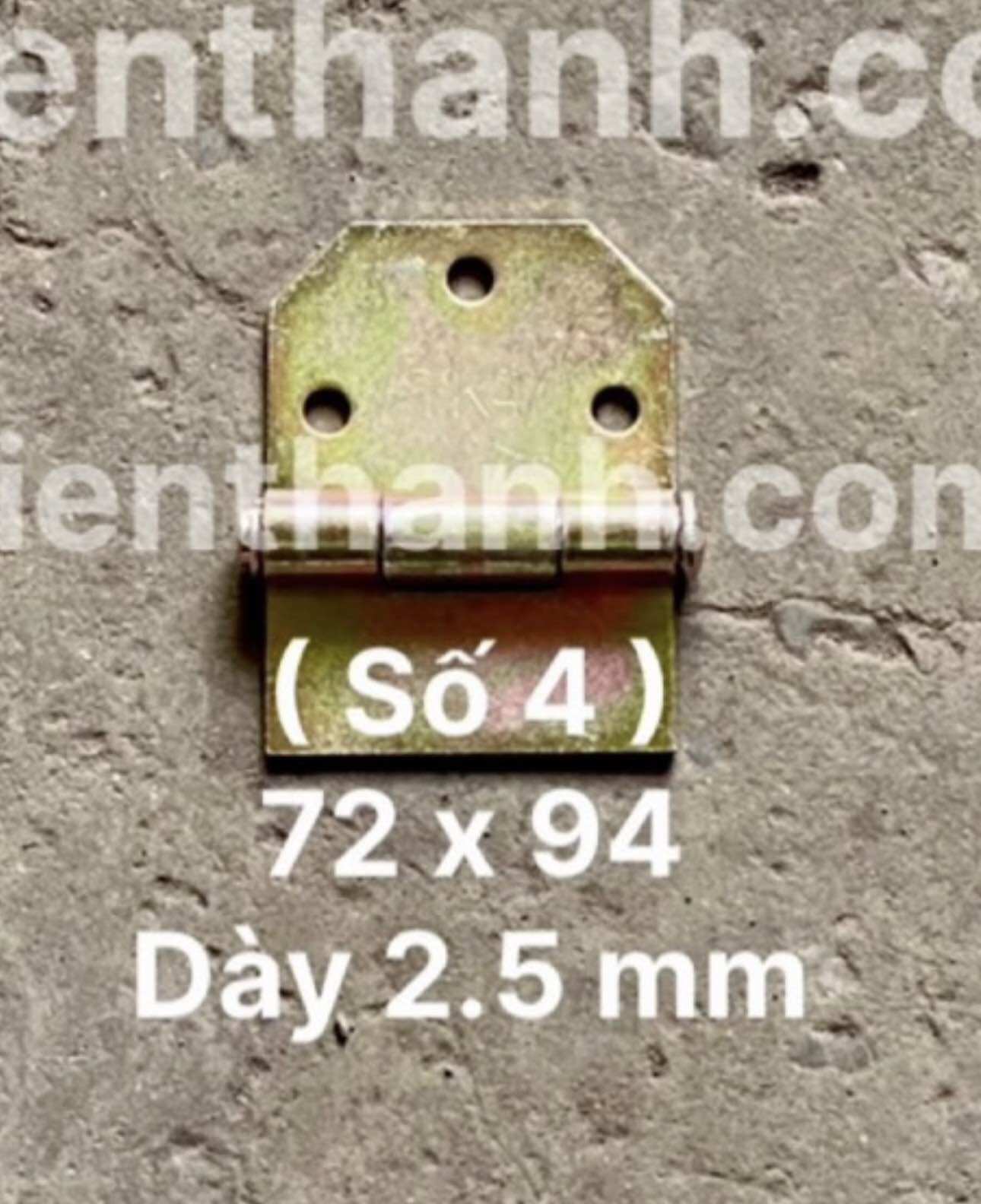 Combo 02 cái - bản lề xe ôtô tải ( sắt xi )