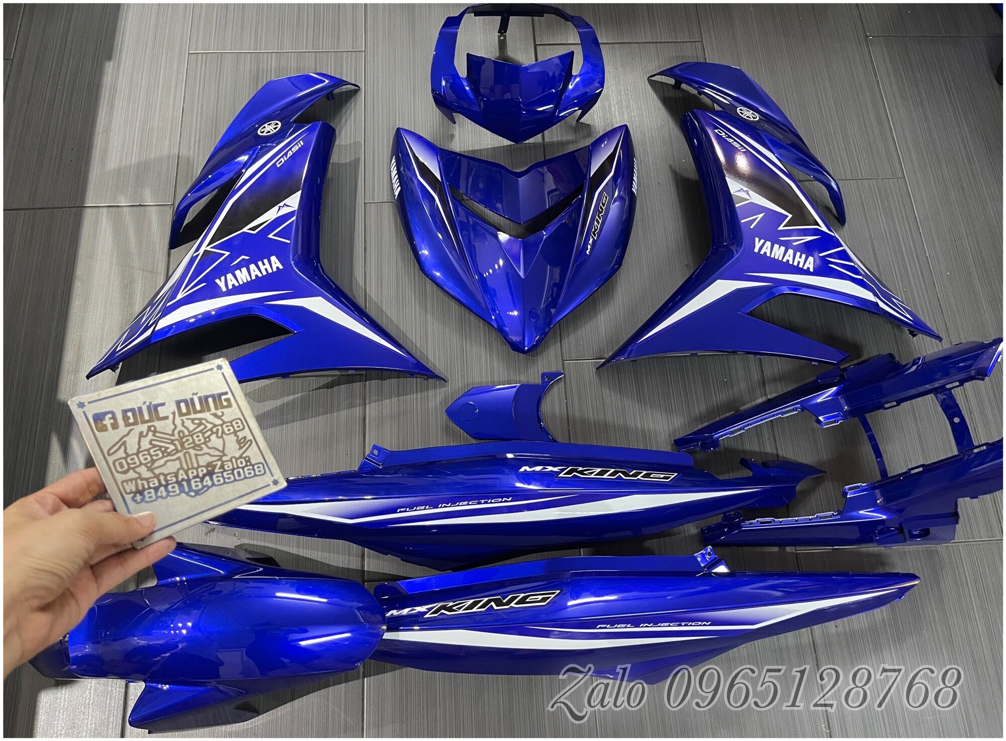 Bộ áo ex 150 tem mx king