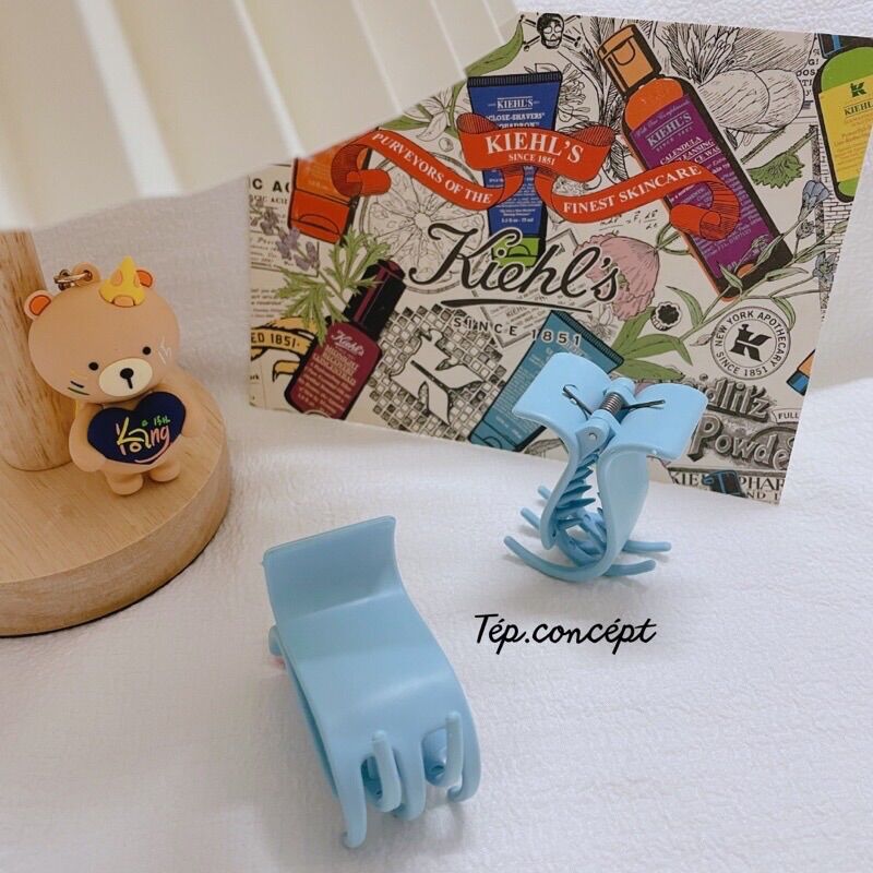 Kẹp càng cua 5 răng màu pastel cao cấp (ảnh thật shop chụp)