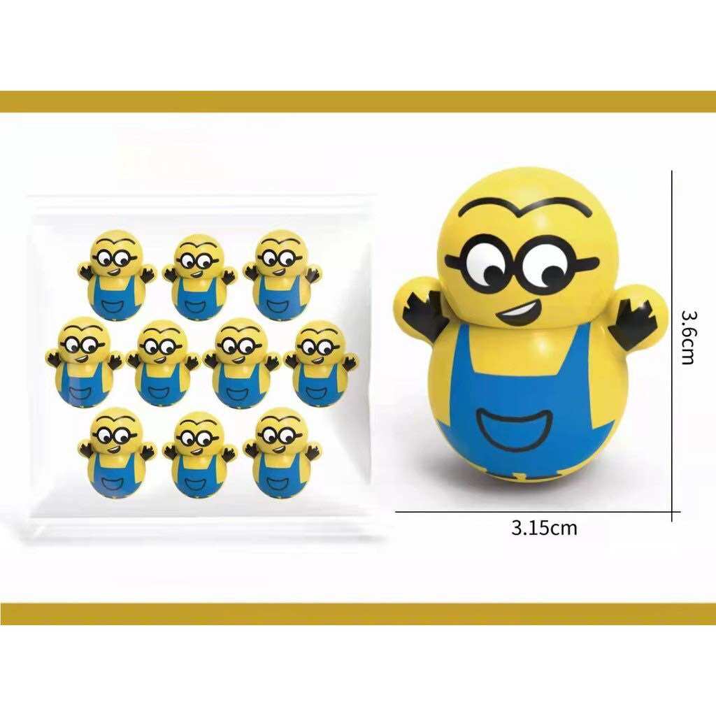 Đồ chơi lật đật mini nhiều hình siêu dễ thương cho bé