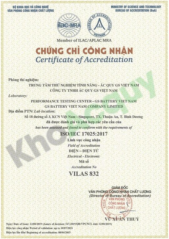 Bình ắc quy GS Platinum 44B19L (12V- 40Ah)
