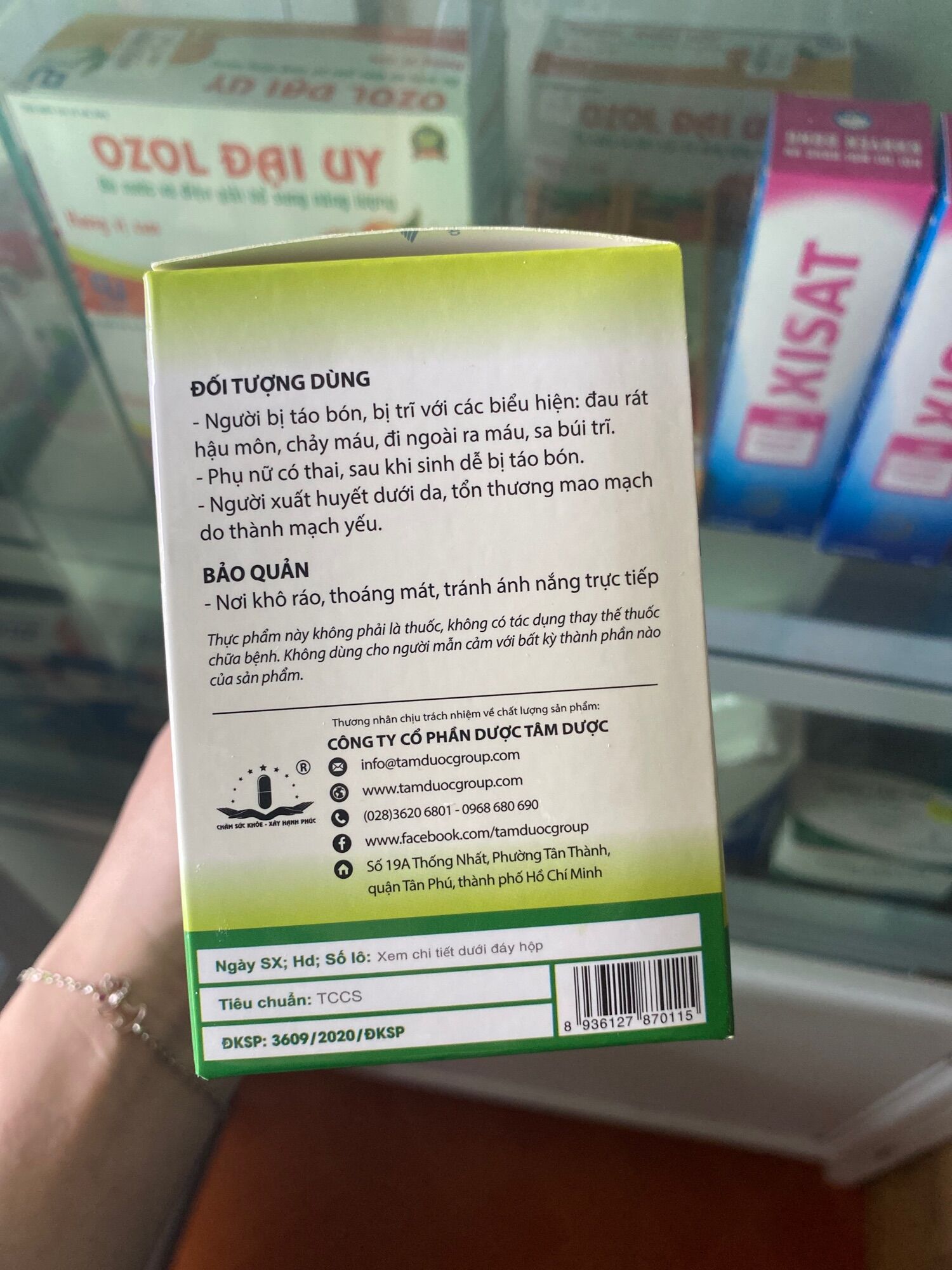 CỐM GIẤP CÁ extra TÂM DƯỢC (hộp 30g x 3g)