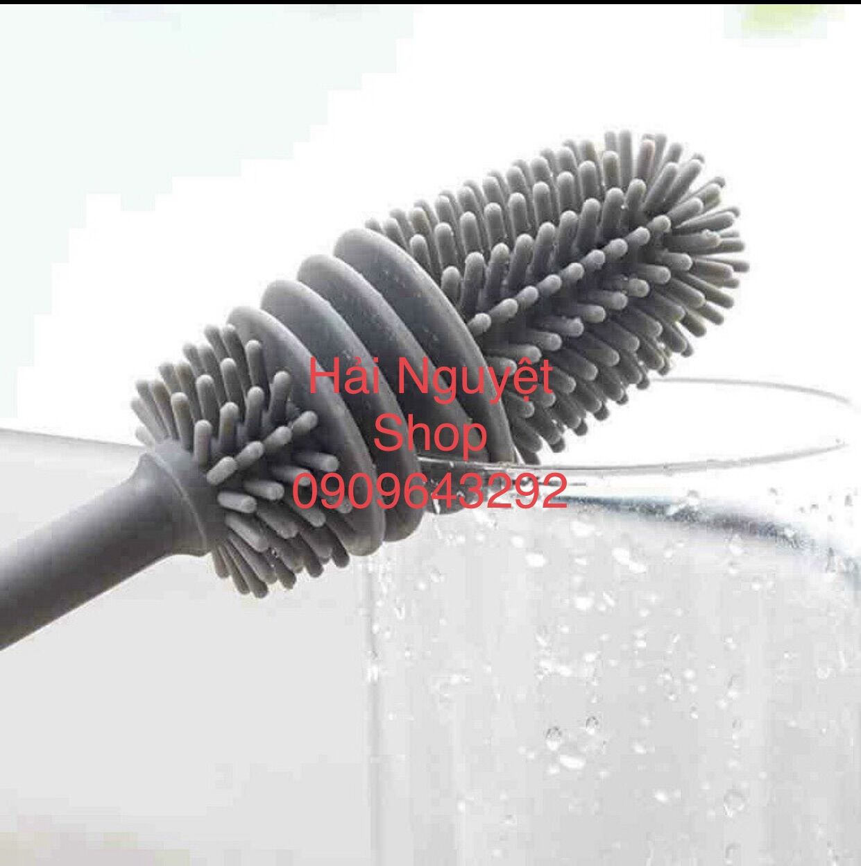 Cọ rửa ly/ bình bằng silicon