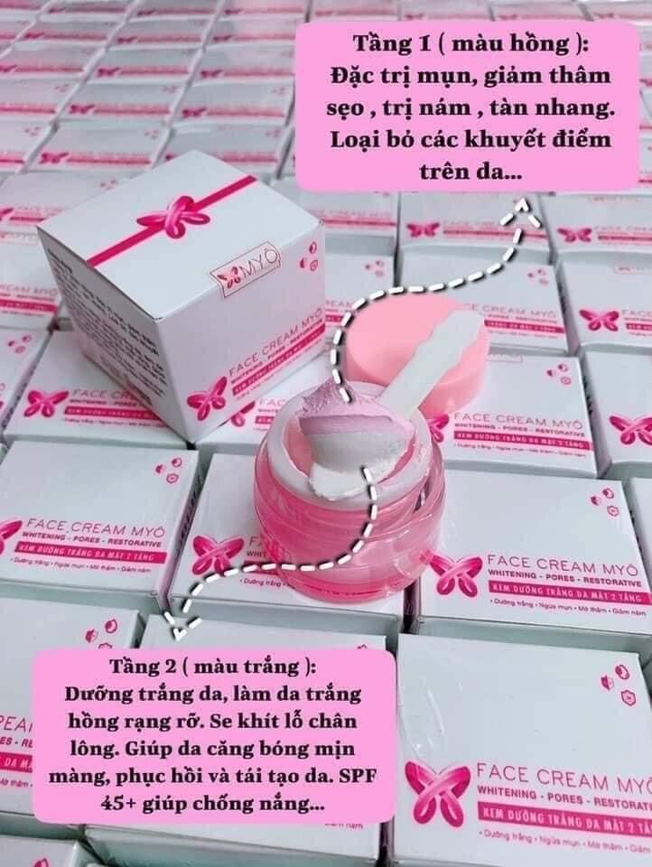 Kem FACE 2 Tầng MYÔ