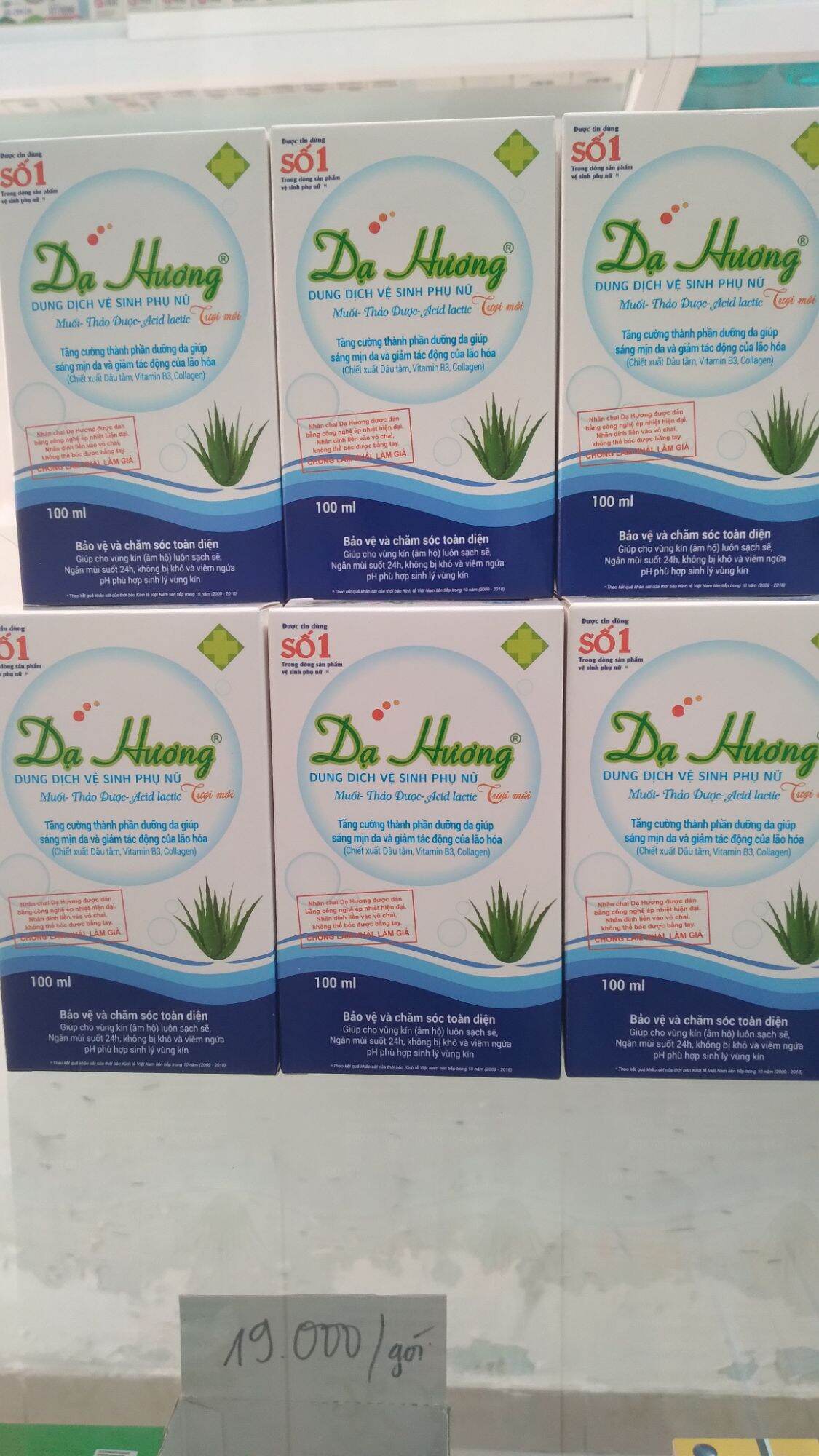 Dung dịch vệ sinh Dạ Hương chai 100ml
