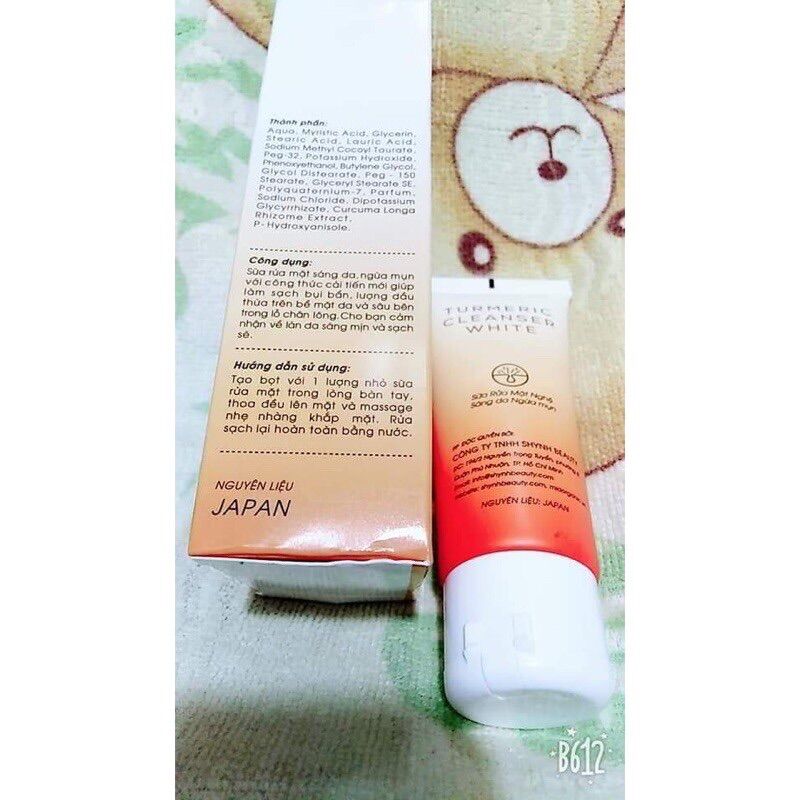 Sữa rửa mặt nghệ SWhite