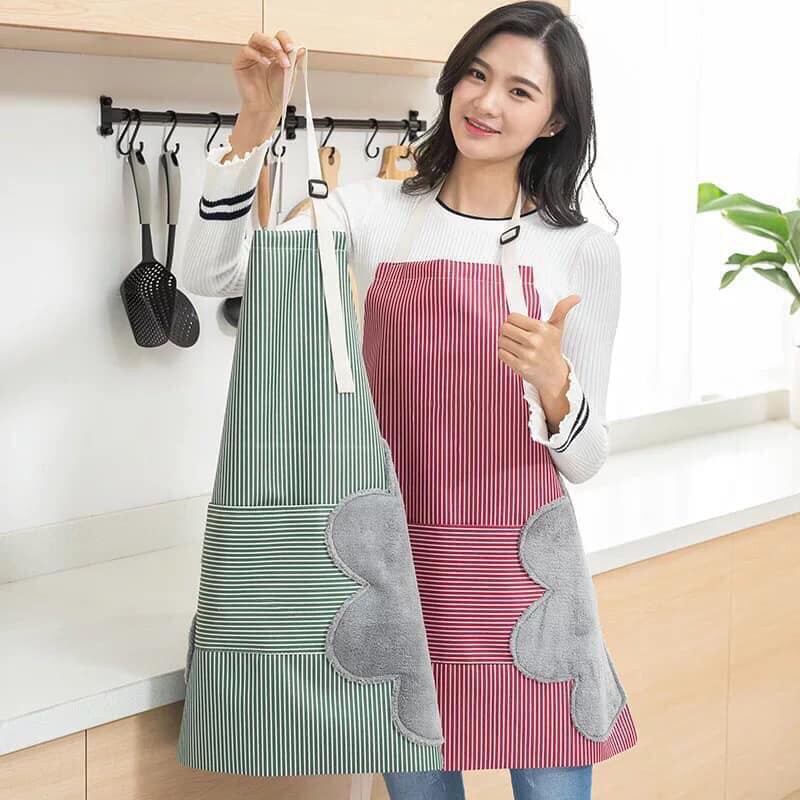 Tạp dề chống thấm phong cách hàn quốc