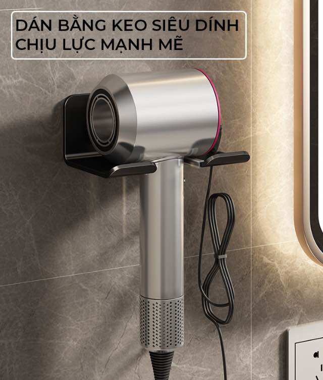 GIÁ ĐỠ MÁY SẤY TÓC TREO TƯỜNG