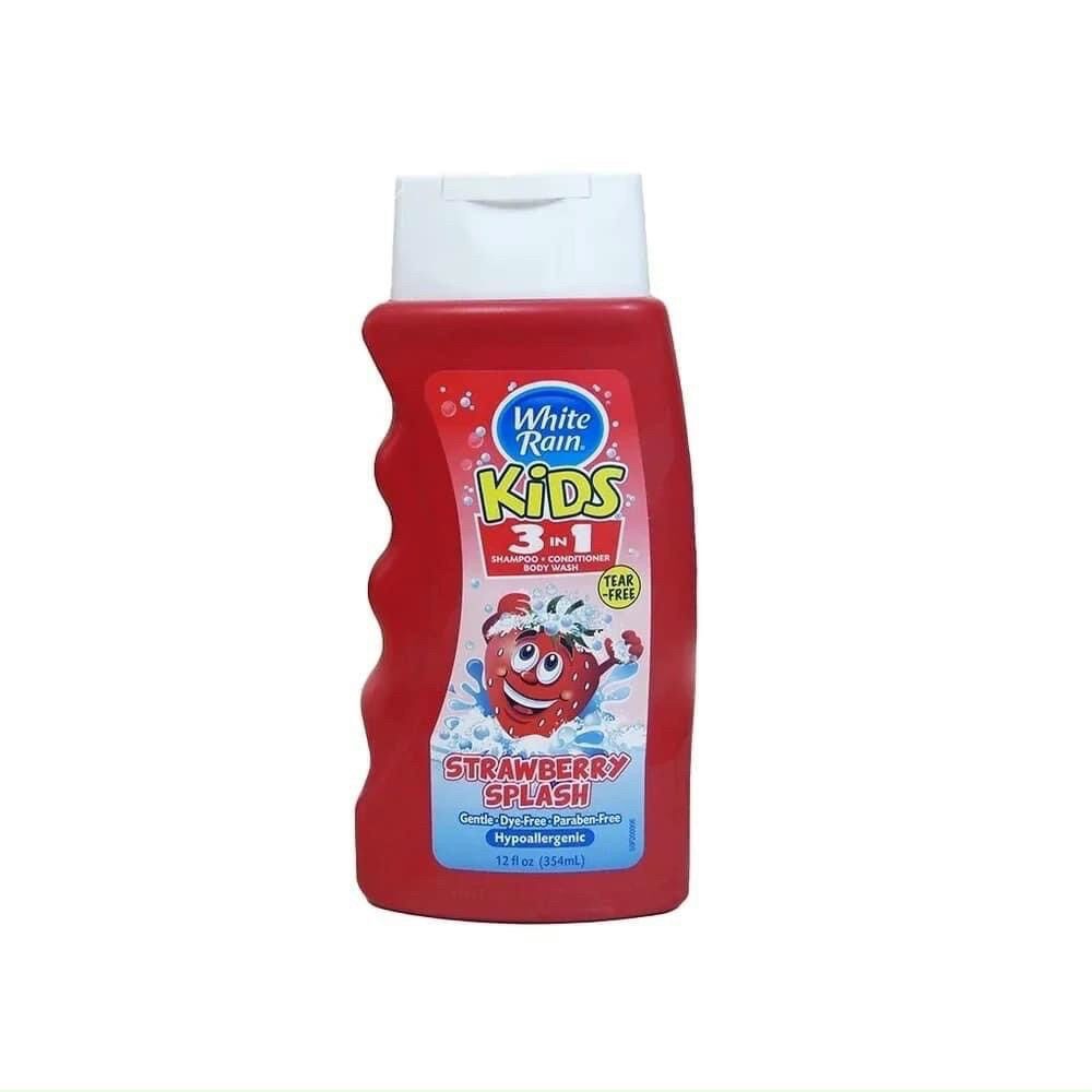 Sữa Tắm Gội Em Bé White Rain Kid 354ml