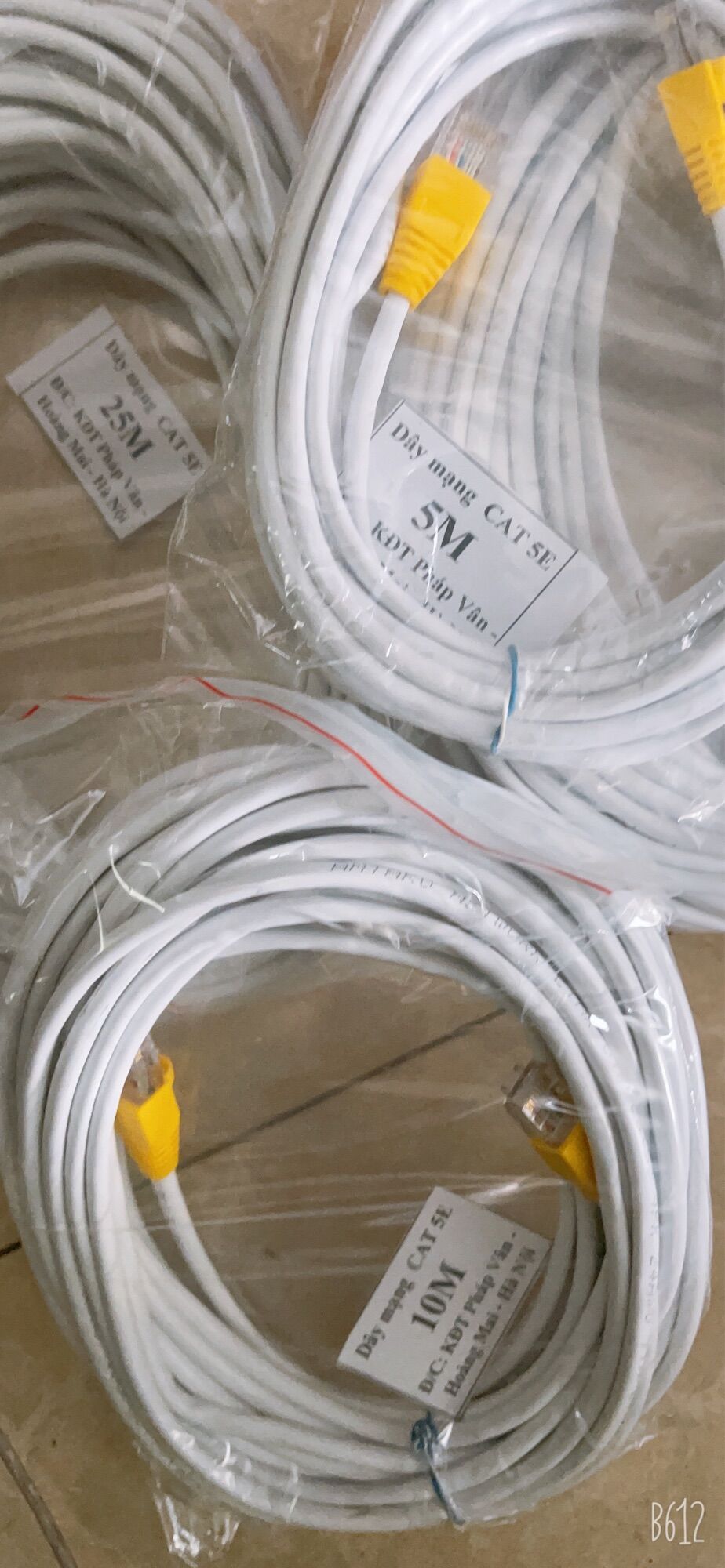 Dây cáp mạng bấm sẵn 2 đầu
