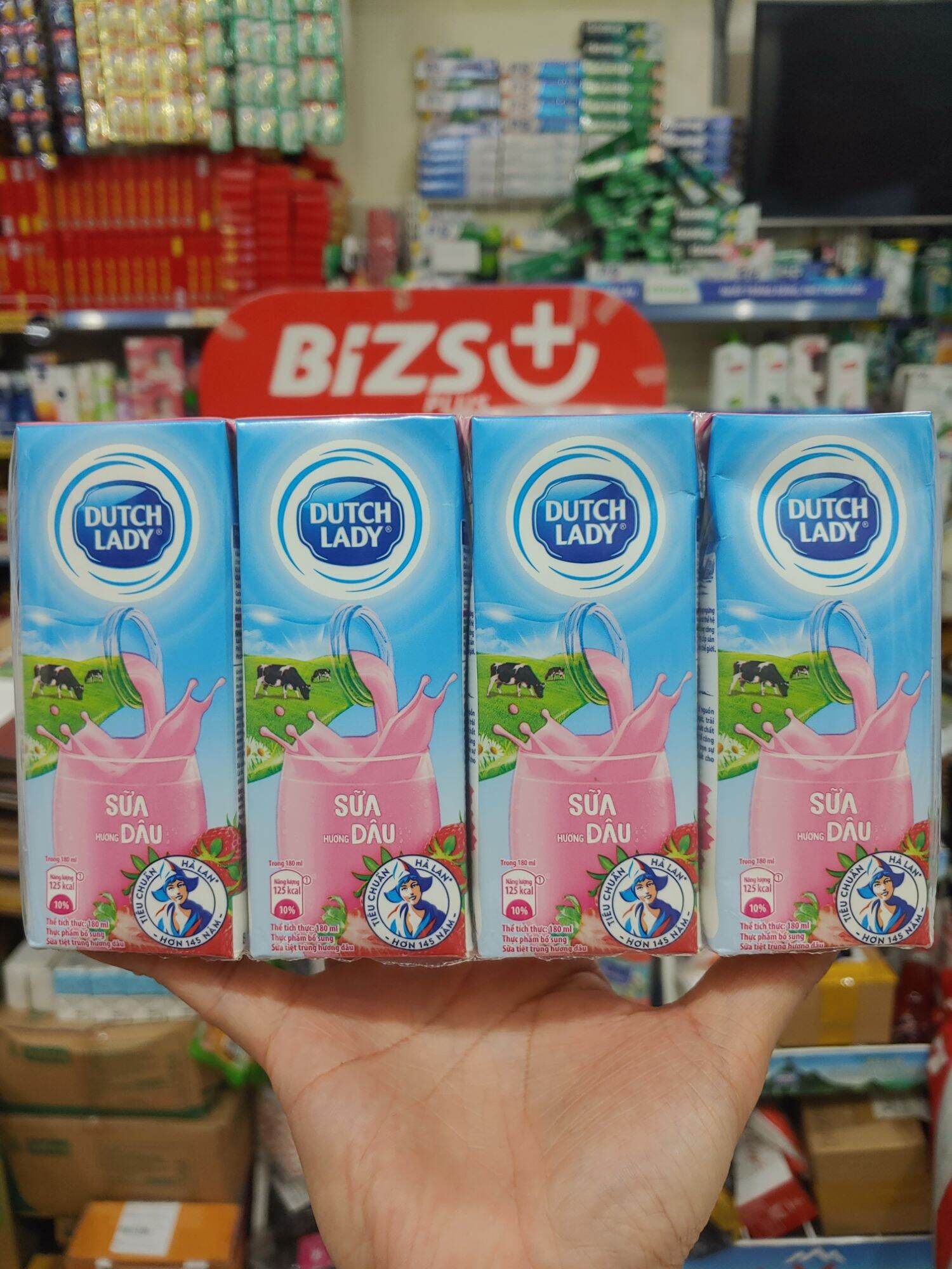 Sữa cô gái hà lan các vị 180ml