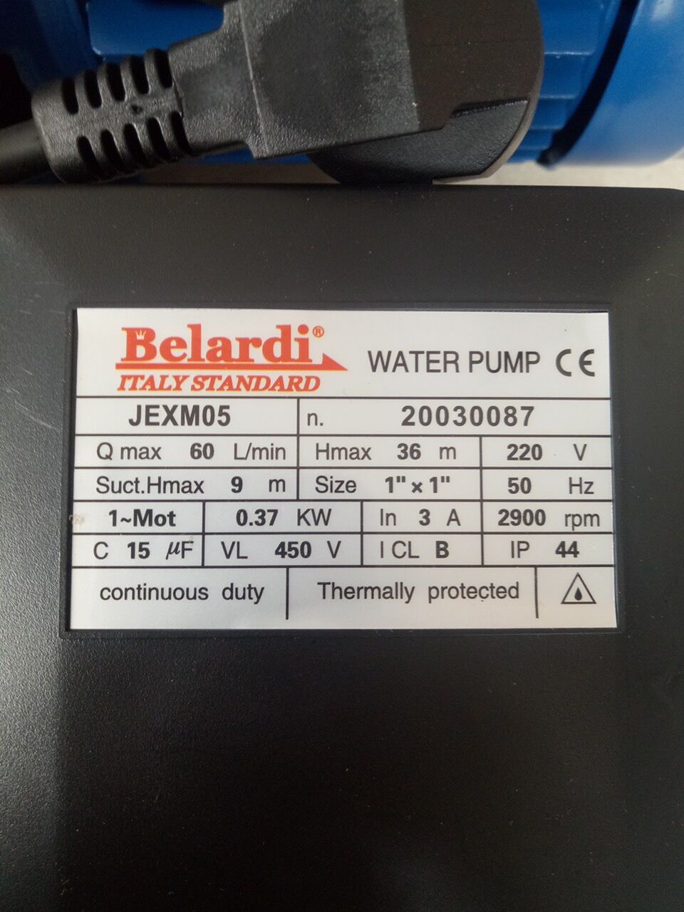 Máy bơm nước con lợn đầu inox jexm5 0.37kw