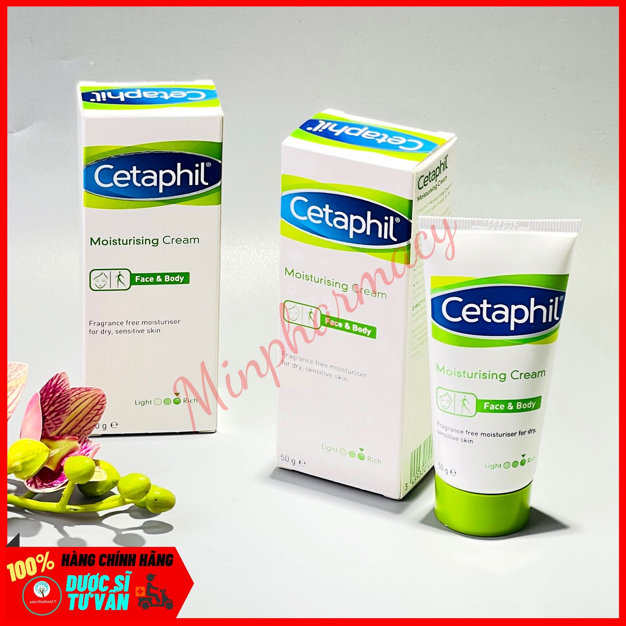 Kem dưỡng ẩm CETAPHIL MOISTURIZING CREAM 50g- Minpharmacy