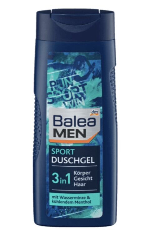 Sữa tắm + Gội + Cạo Râu Balea Men Đức