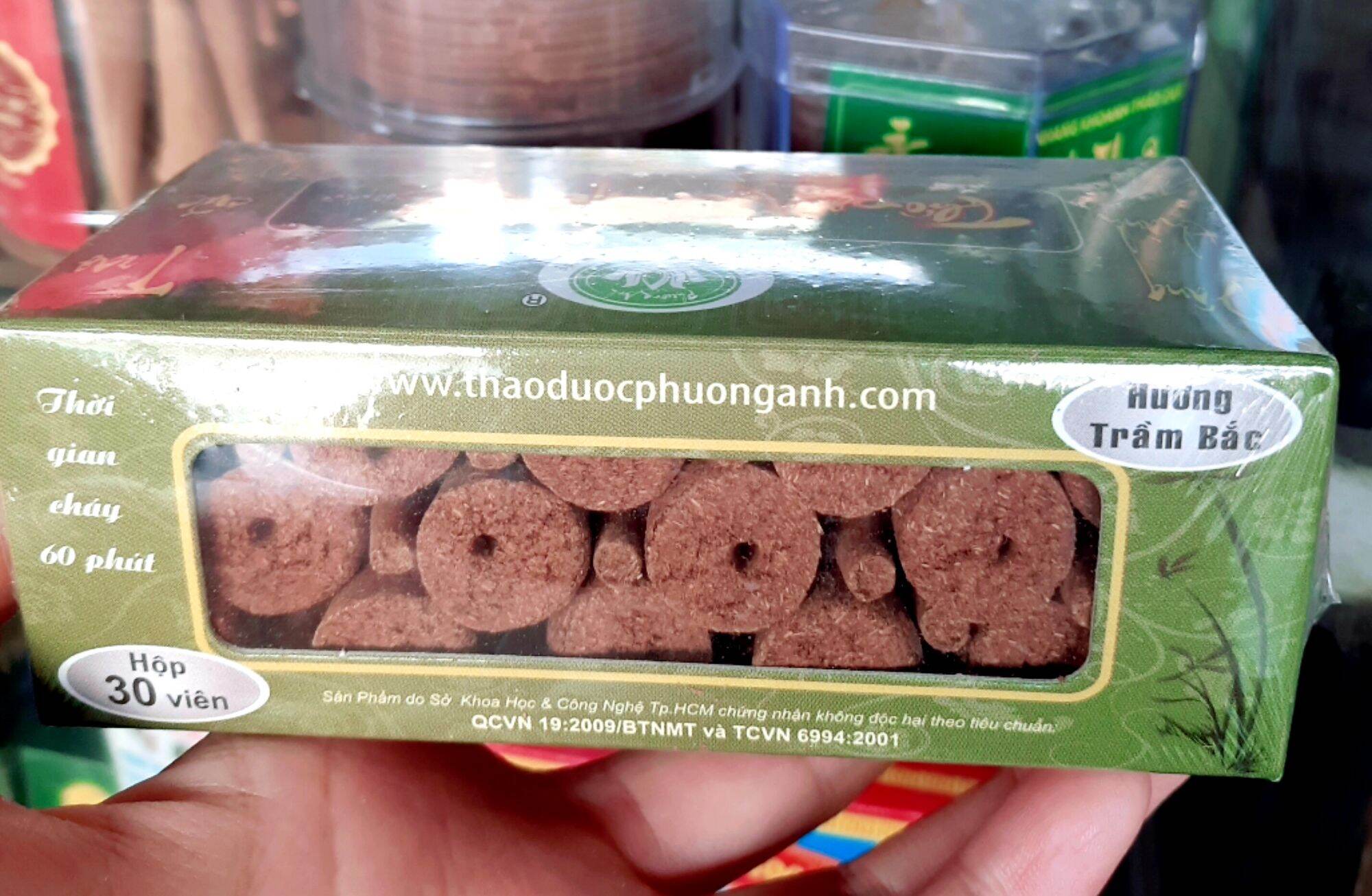 Trầm Viên  - Trầm Nụ Thảo Dược - Hương Trầm Bắc - 1 viên/60 phút