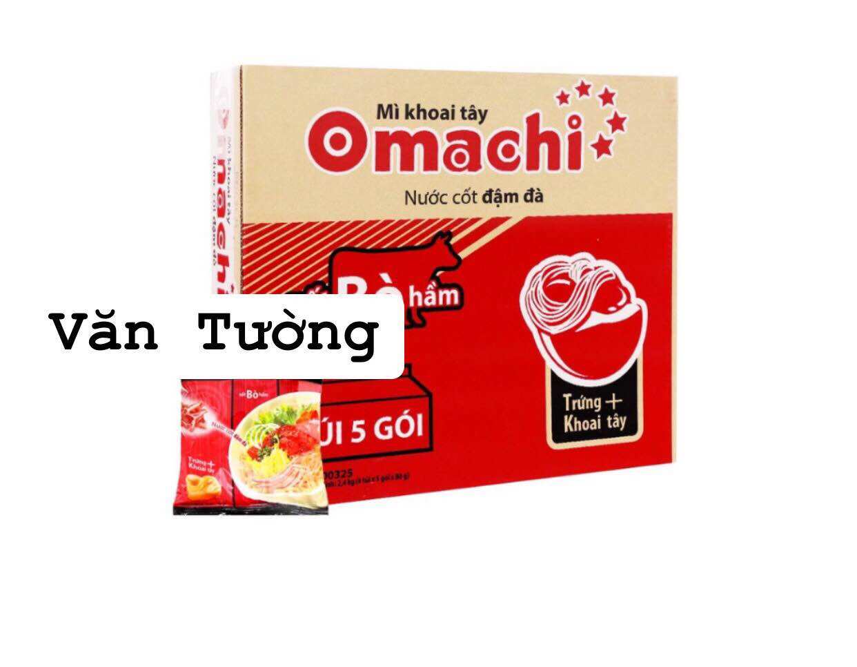 Mỳ omachi bò
